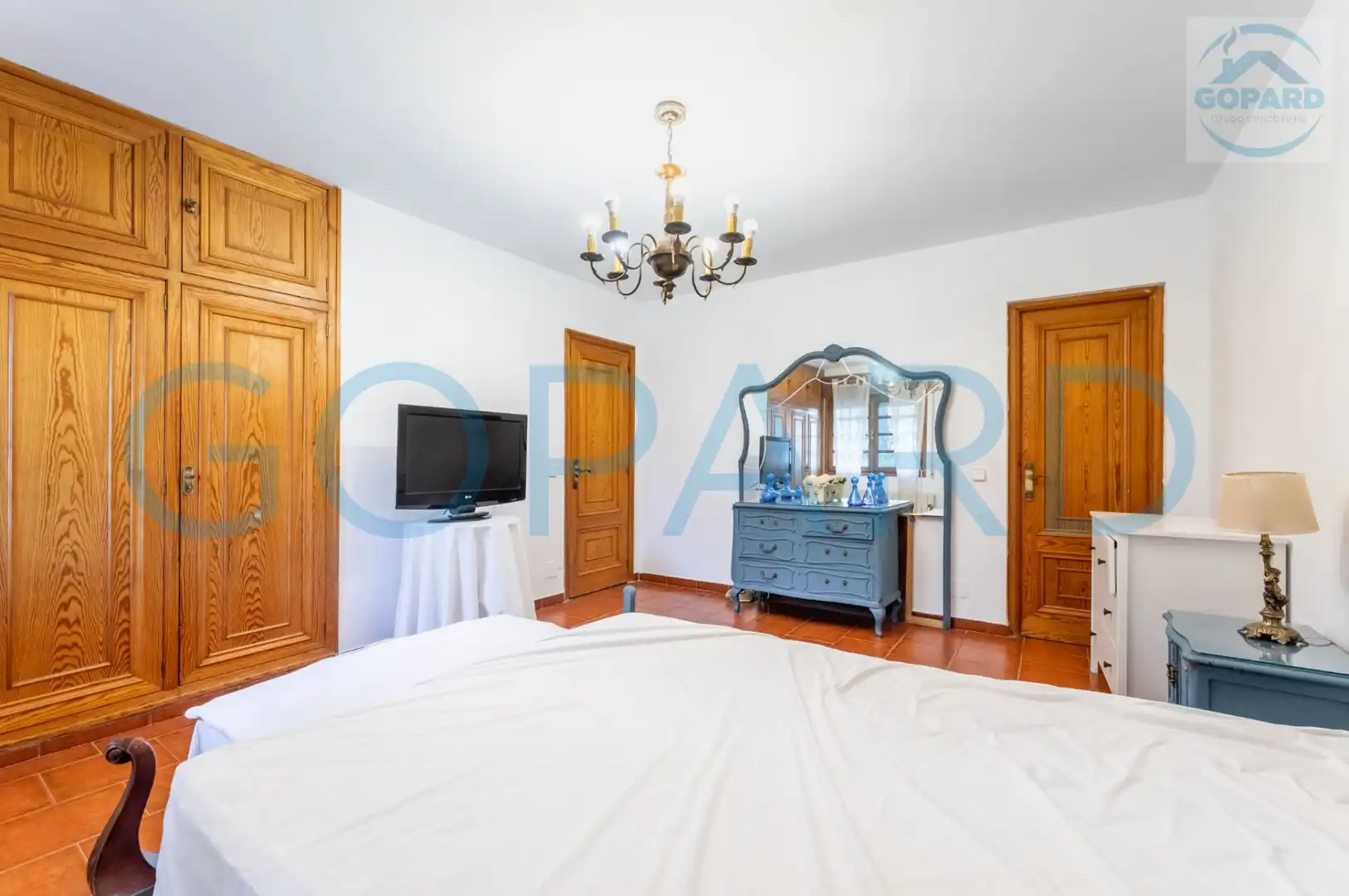 Dormitori de Casa o xalet en venda en Alpedrete amb Calefacció, Jardí privat i Parquet