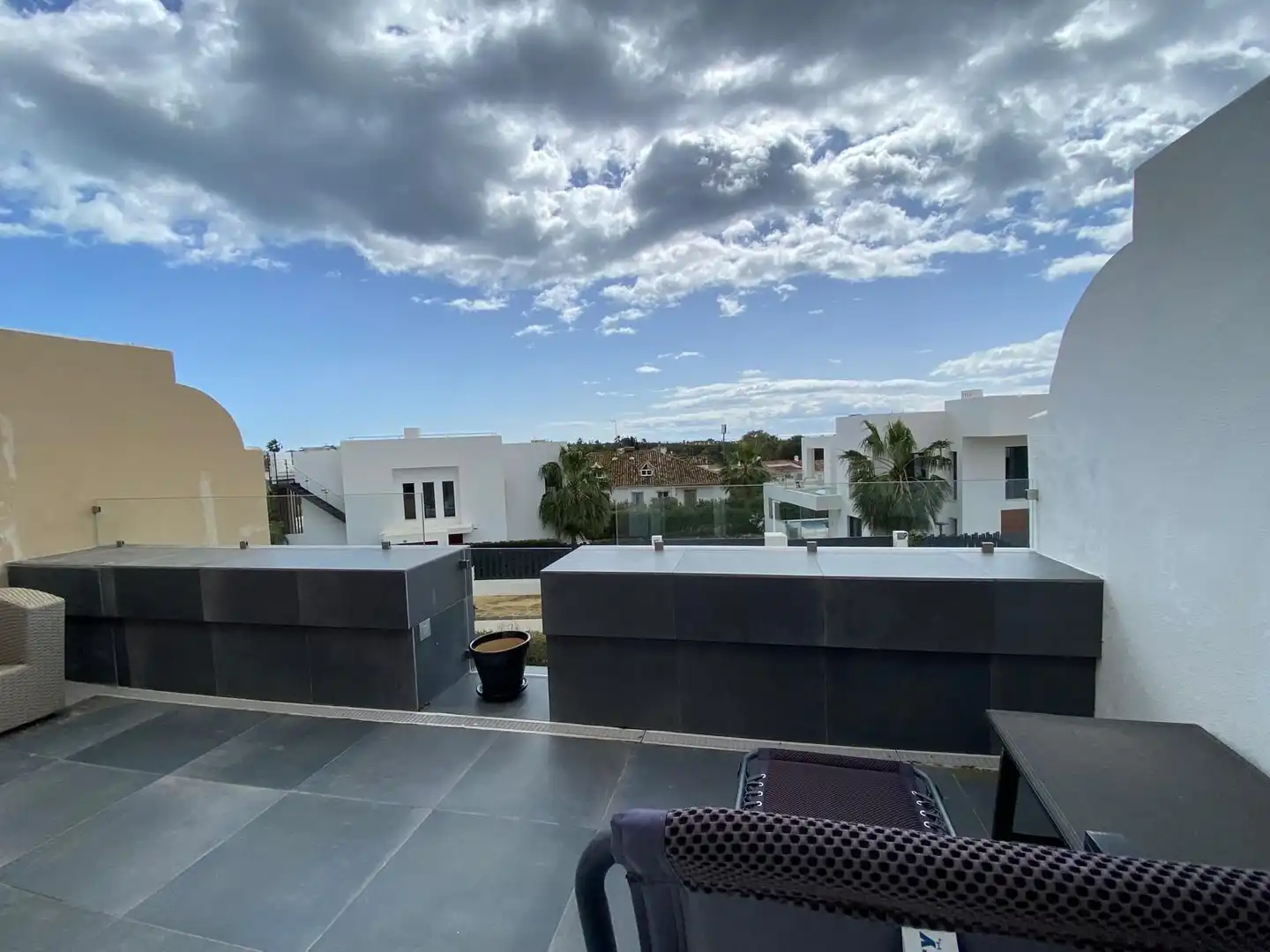 Terraza de Casa adosada en venta en Estepona con Aire acondicionado, Terraza y Amueblado