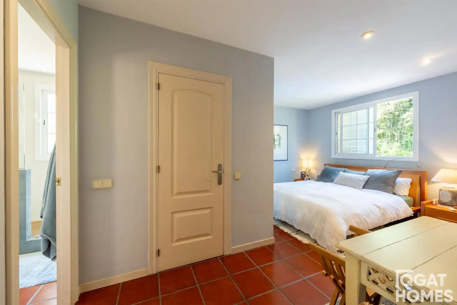 Bedroom of Houses for sale in Sant Cugat del Vallès  with Heating, Terrace and Storage room