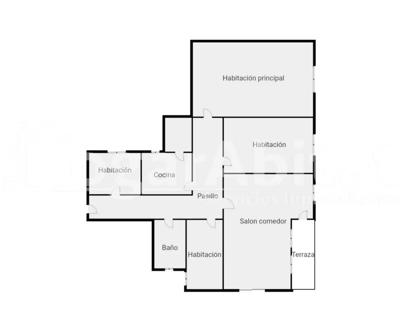 Flat for sale in Oliva  with Air Conditioner, Heating and Terrace
