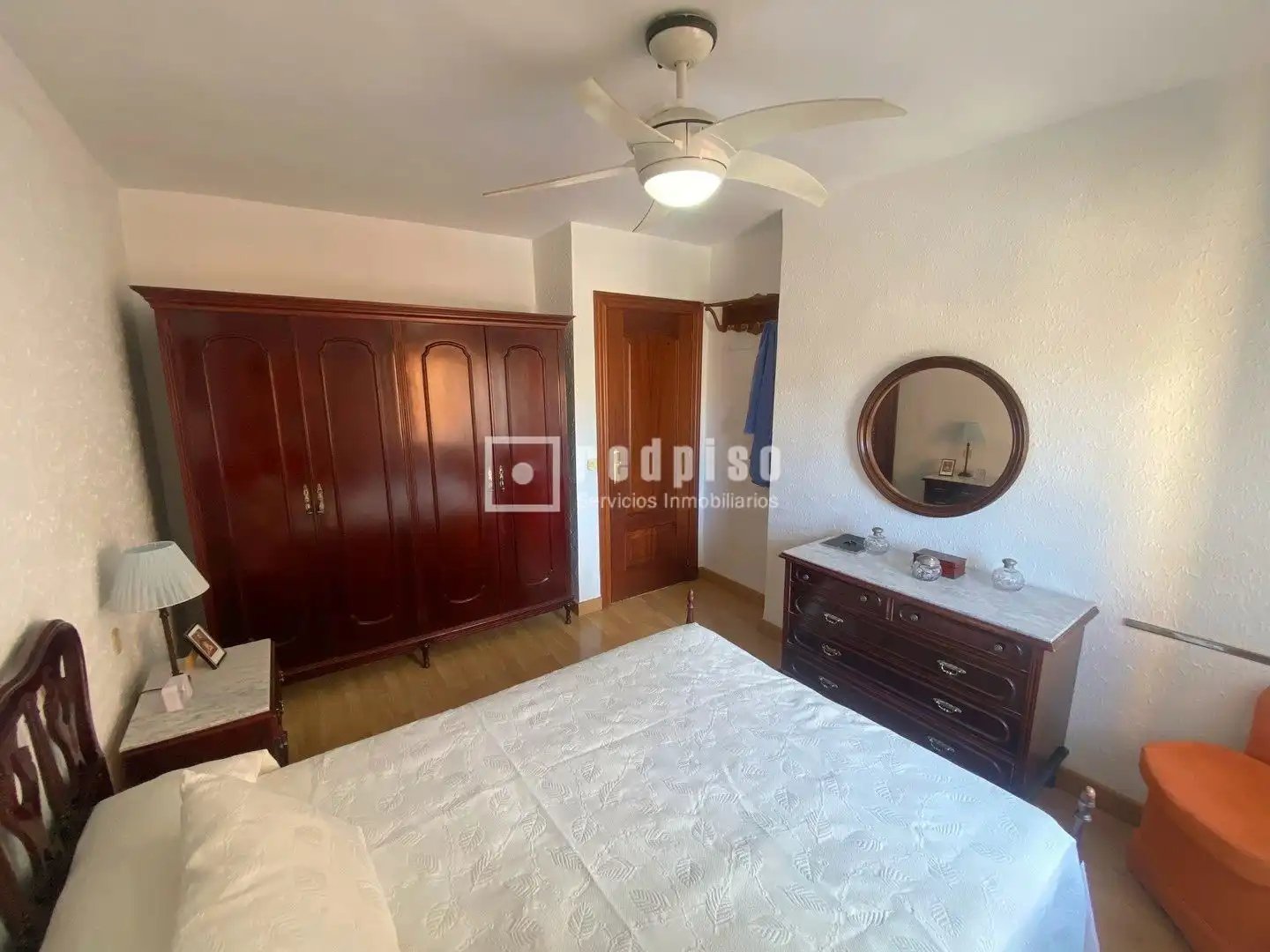 Bedroom of Flat for sale in Málaga  with Air Conditioner, Heating and Terrace