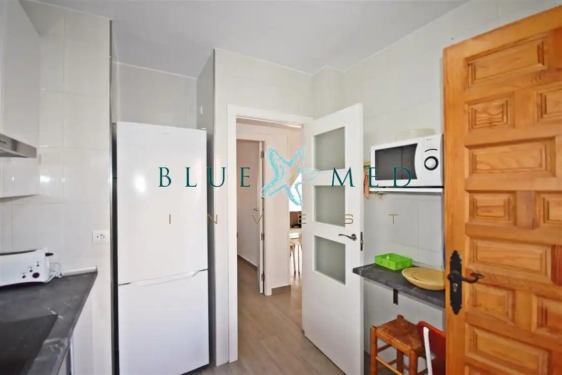 Cocina de Dúplex en venta en Mazarrón con Jardín privado, Terraza y Amueblado