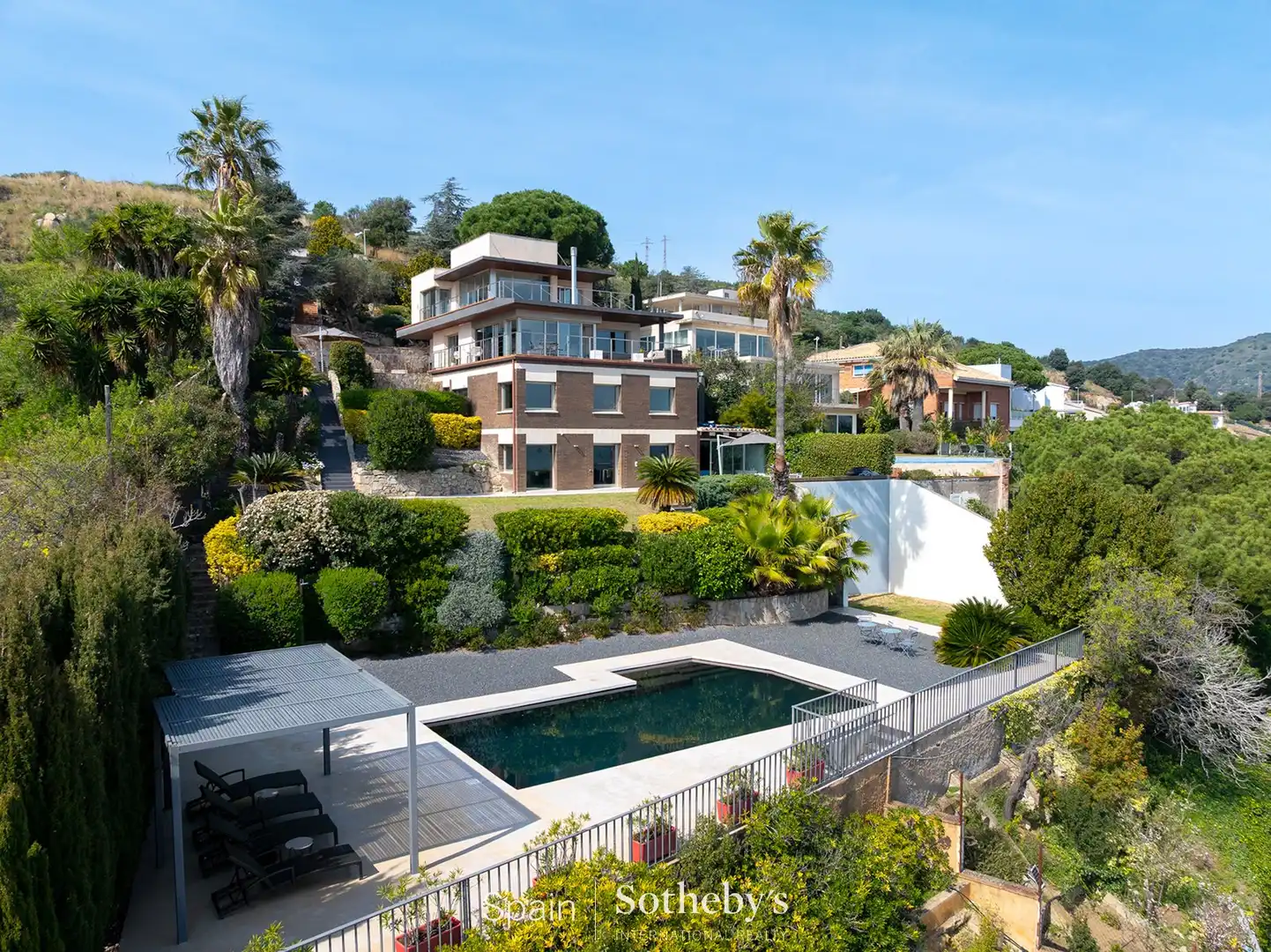 Vista exterior de Casa o chalet en venta en Tiana con Calefacción, Jardín privado y Terraza