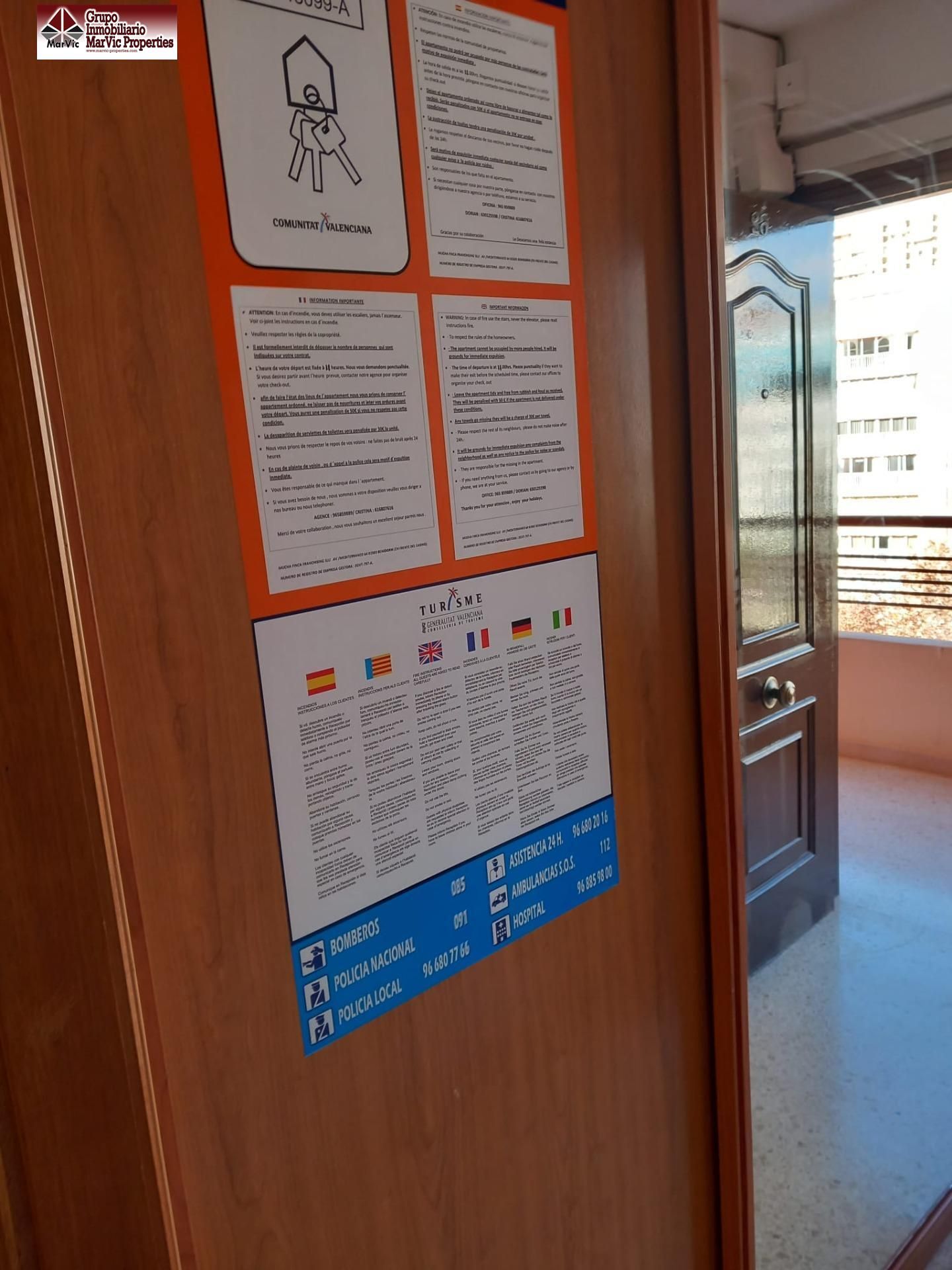 Flat for sale in Benidorm  with Air Conditioner and Terrace