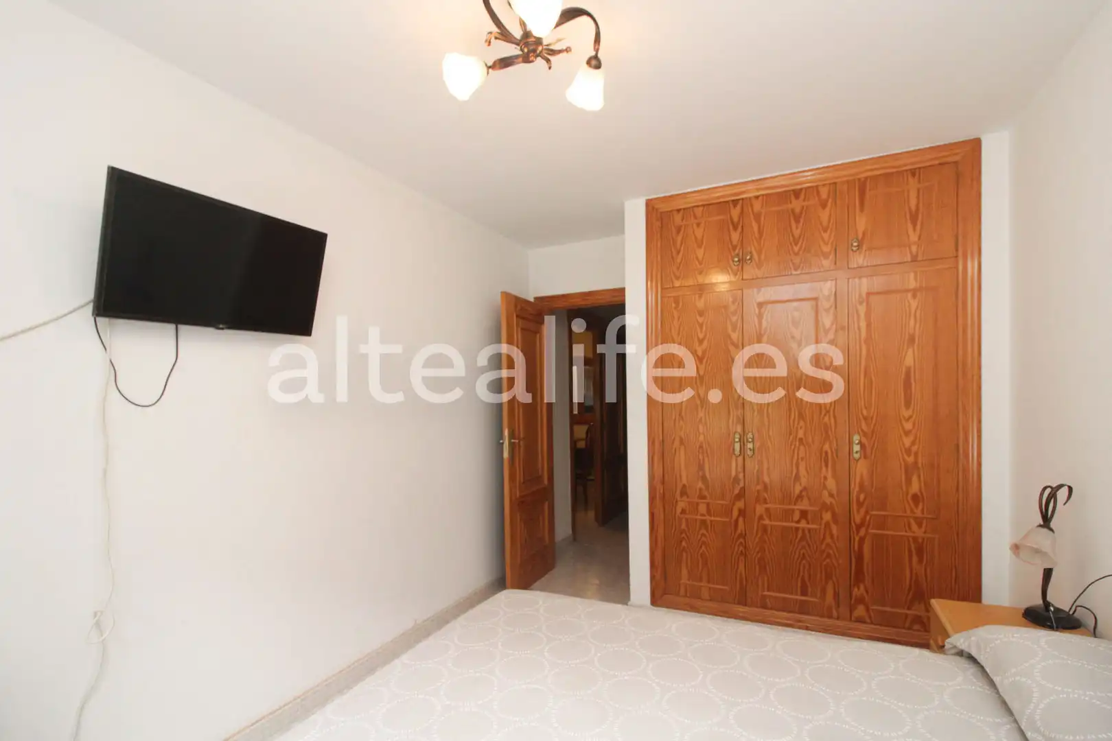 Schlafzimmer von Wohnungen zum Verkauf in Altea mit Klimaanlage und Balkon