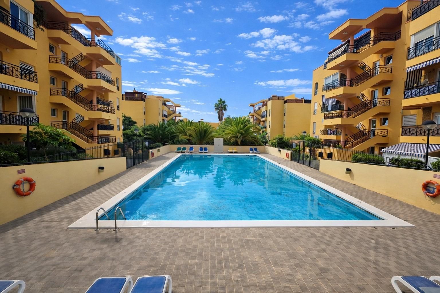 Swimming pool of Apartment for sale in Arona  with Private garden, Terrace and Alarm