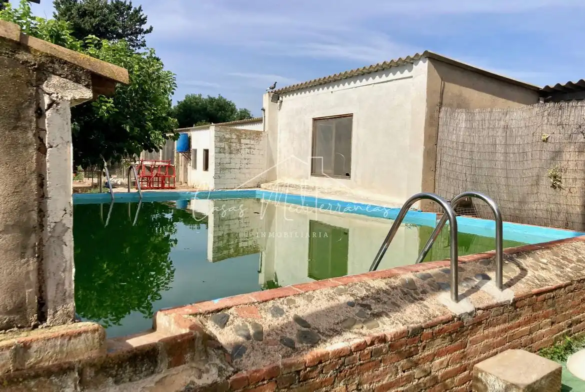 Swimming pool of Country homes for sale in Cambrils  with Heating and Furnished