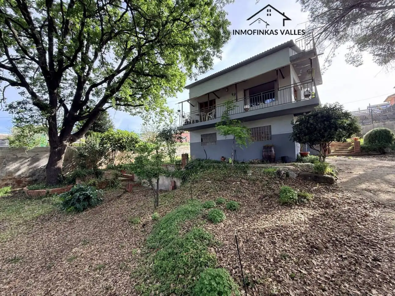 Vista exterior de Casa o chalet en venta en Lliçà d'Amunt con Calefacción, Jardín privado y Terraza