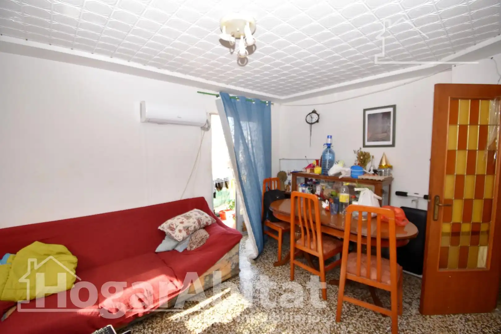 Sala d'estar de Pis en venda en Alzira amb Aire condicionat, Traster i Balcó