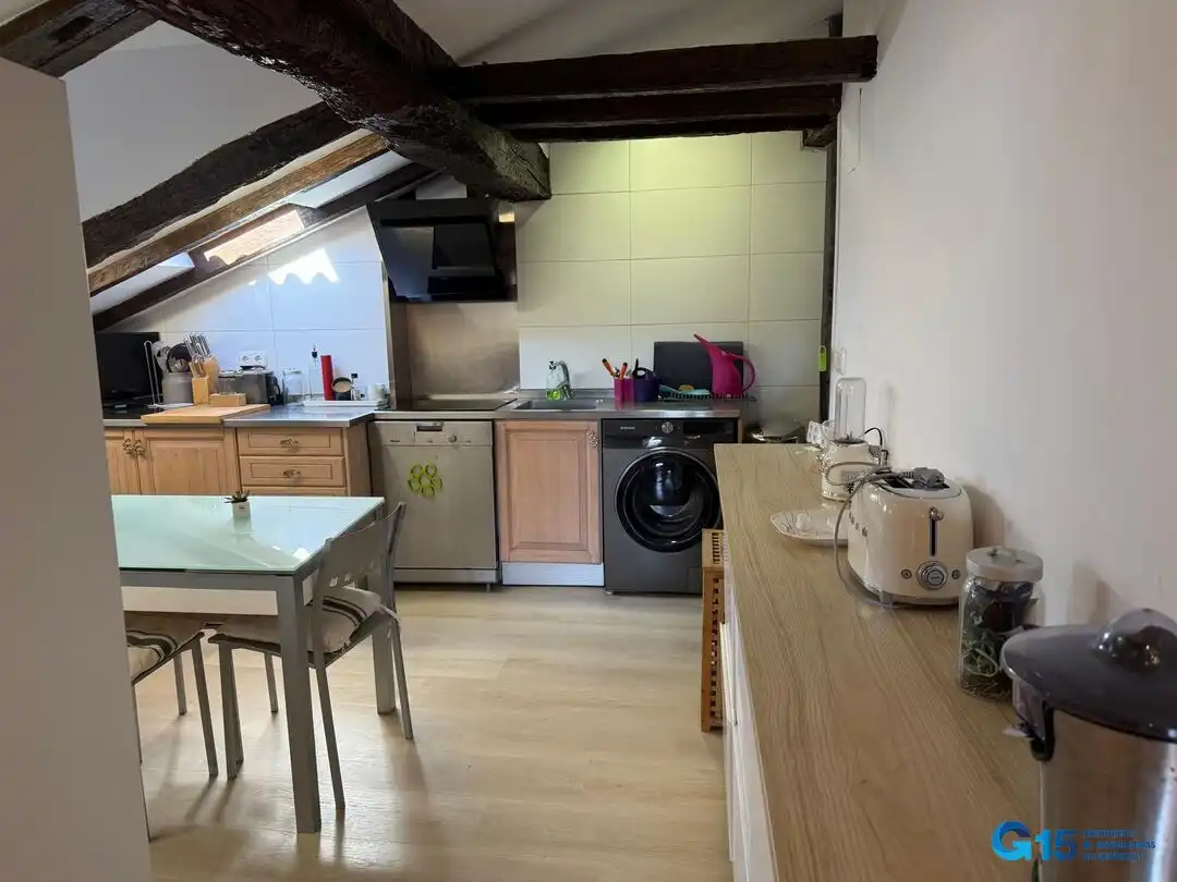 Cocina de Ático en venta en Donostia - San Sebastián  con Calefacción y Amueblado