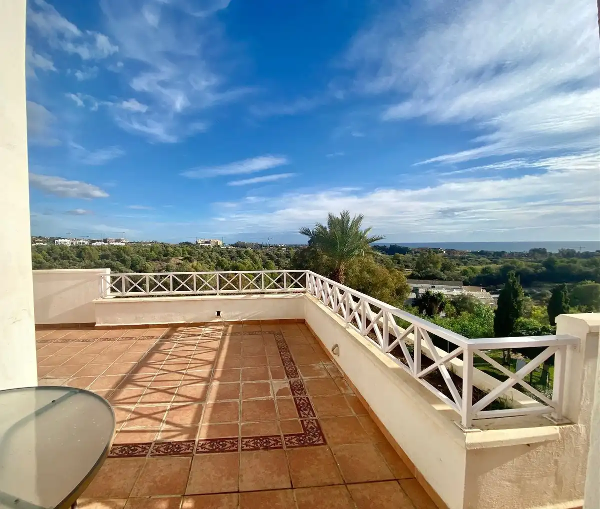 Terrassa de Àtic de lloguer amb opció a compra en Marbella amb Aire condicionat, Terrassa i Moblat
