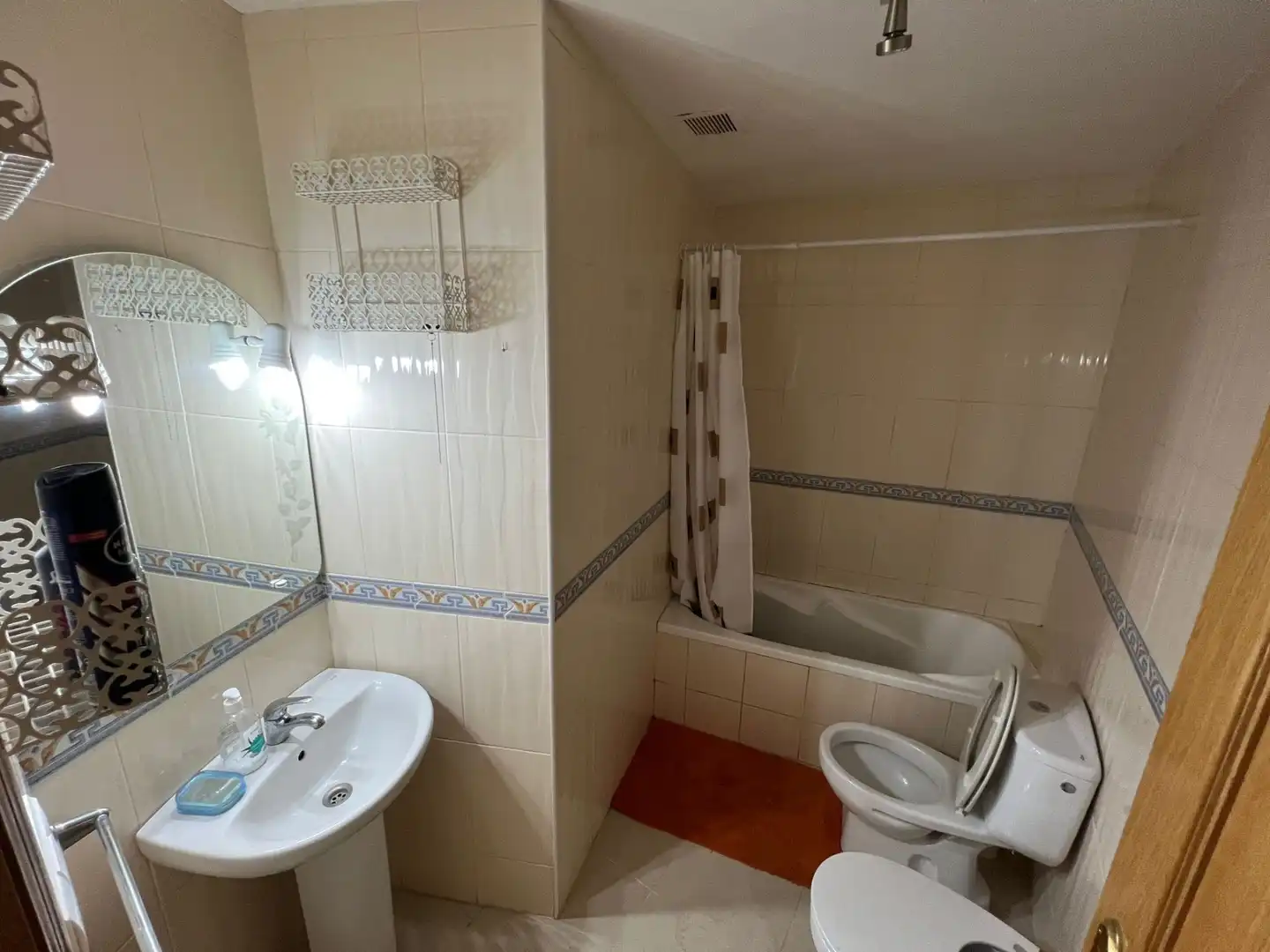 Badezimmer von Wohnung zur Miete in Onda mit Klimaanlage, Terrasse und Abstellraum