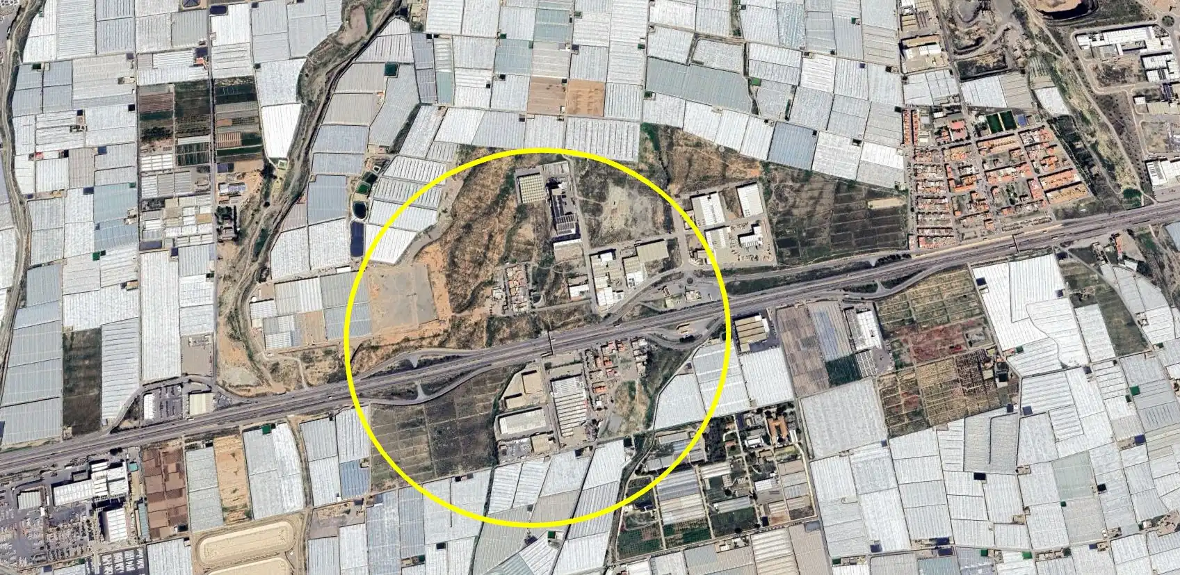 Nave industrial de alquiler en La Mojonera con Alarma