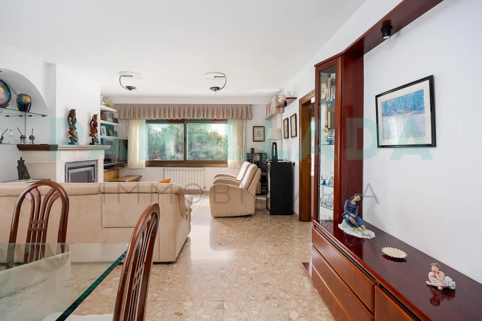 Sala de estar de Casa o chalet en venta en Badalona con Aire acondicionado, Calefacción y Jardín privado