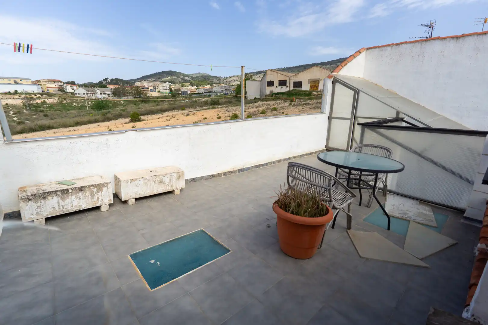 Terrace of Detached homes for sale in Ibi  with Air Conditioner, Terrace and Furnished