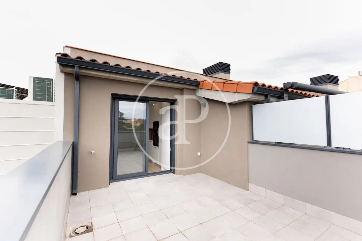 Terrasse von Dachboden zum Verkauf in Terrassa mit Klimaanlage, Heizung und Terrasse