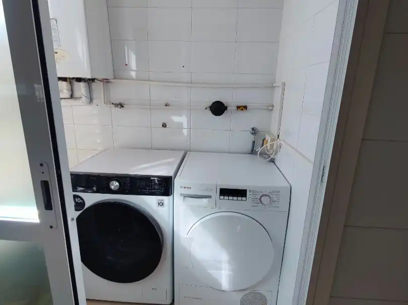 Kitchen of Flat for sale in Badajoz Capital  with Air Conditioner