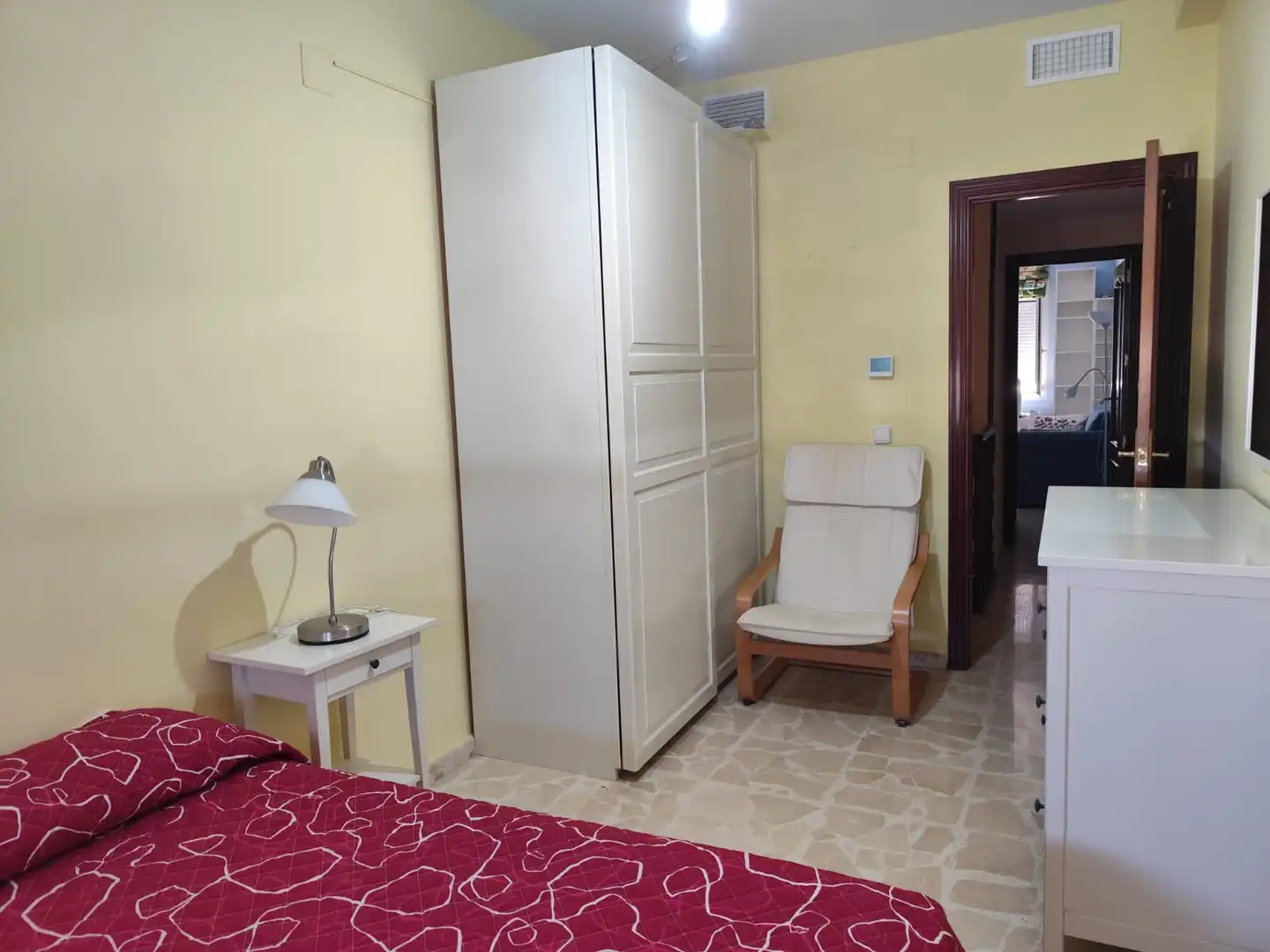 Schlafzimmer von Maisonette zum Verkauf in Zafra mit Klimaanlage und Abstellraum