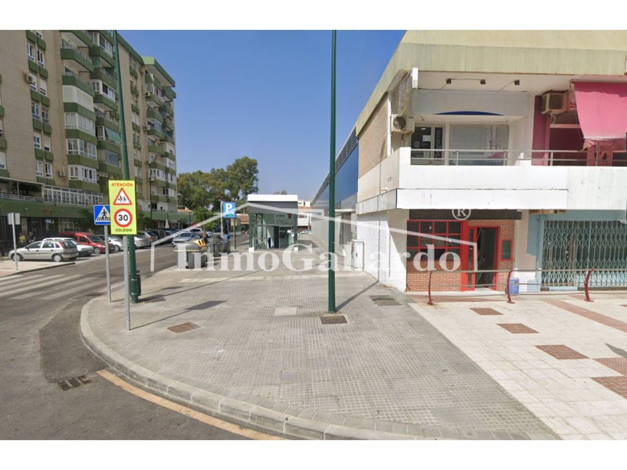 Vista exterior de Garatge de lloguer en Málaga Capital