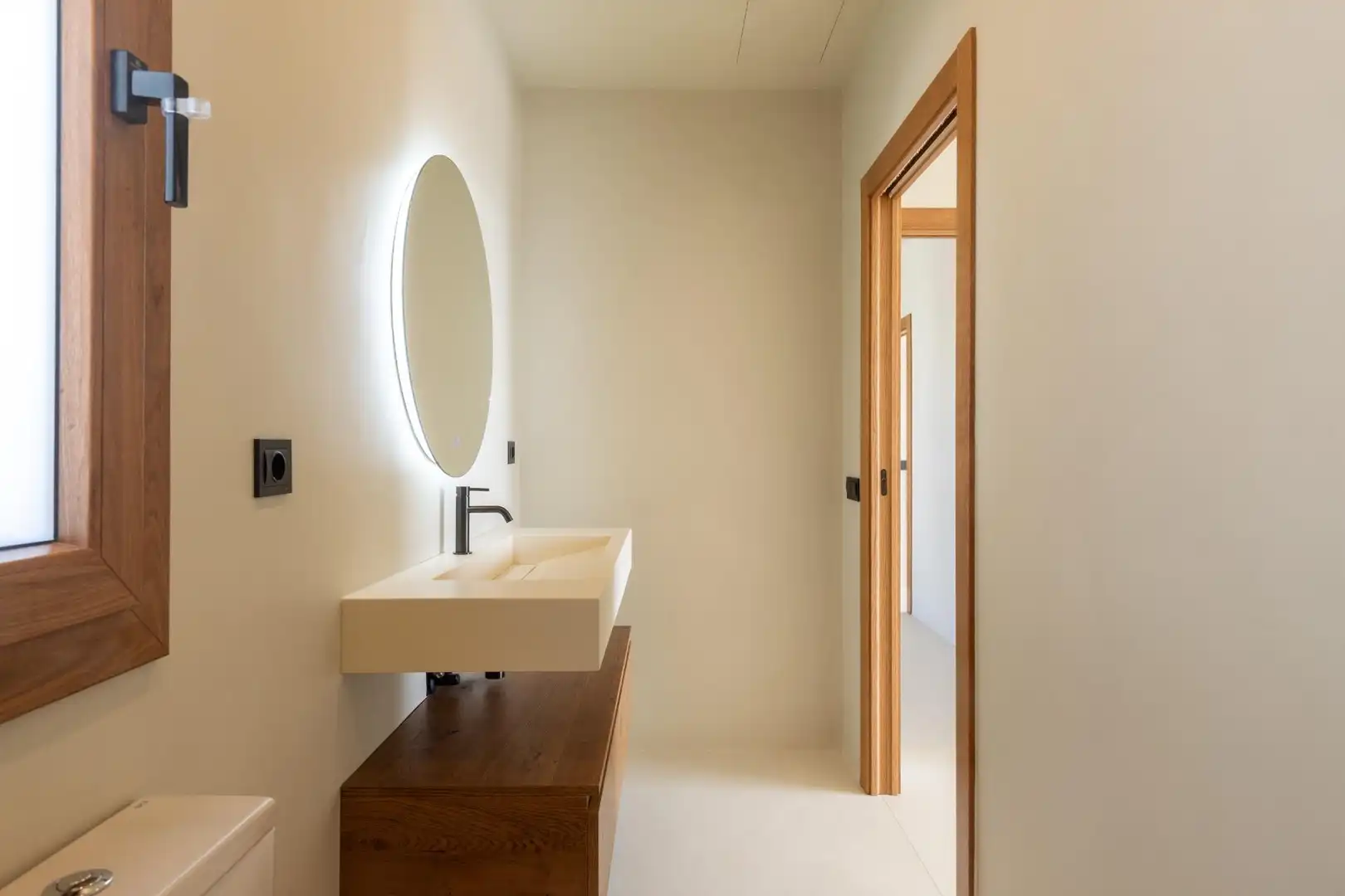 Baño de Casa o chalet en venta en L'Ampolla con Aire acondicionado, Calefacción y Jardín privado