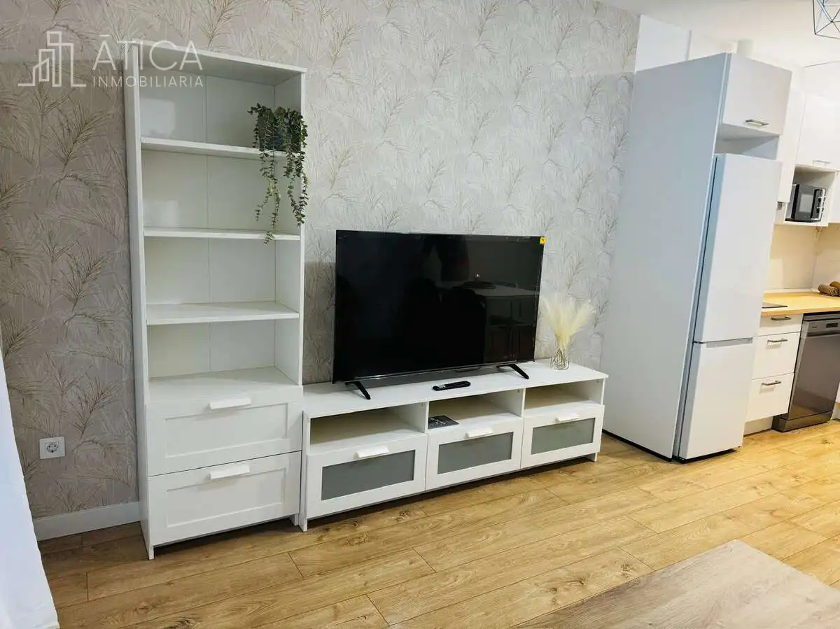 Sala d'estar de Apartament de lloguer en Salamanca amb Aire condicionat, Calefacció i Moblat