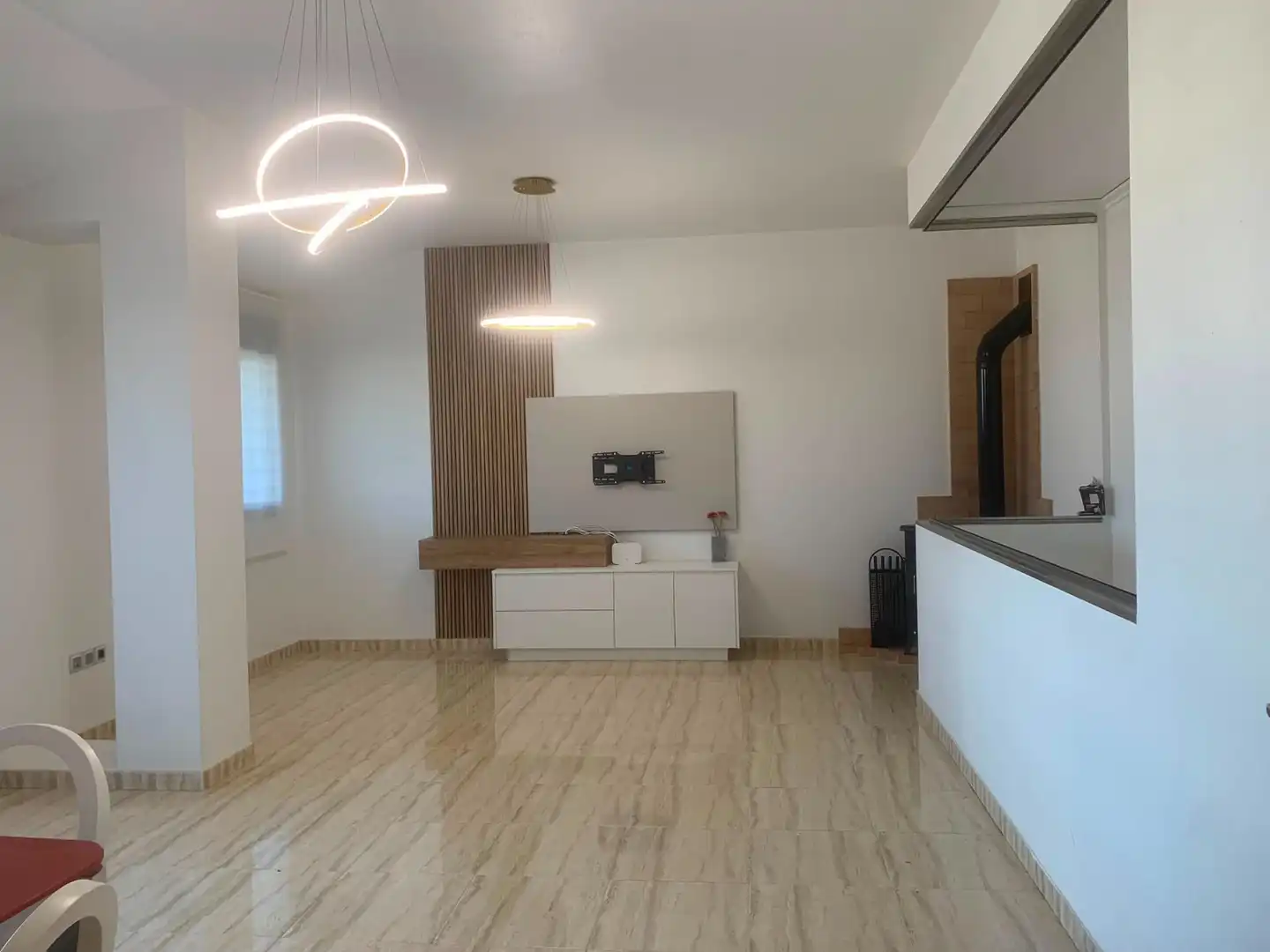 Sala de estar de Ático de alquiler en Murcia con Aire acondicionado, Calefacción y Terraza