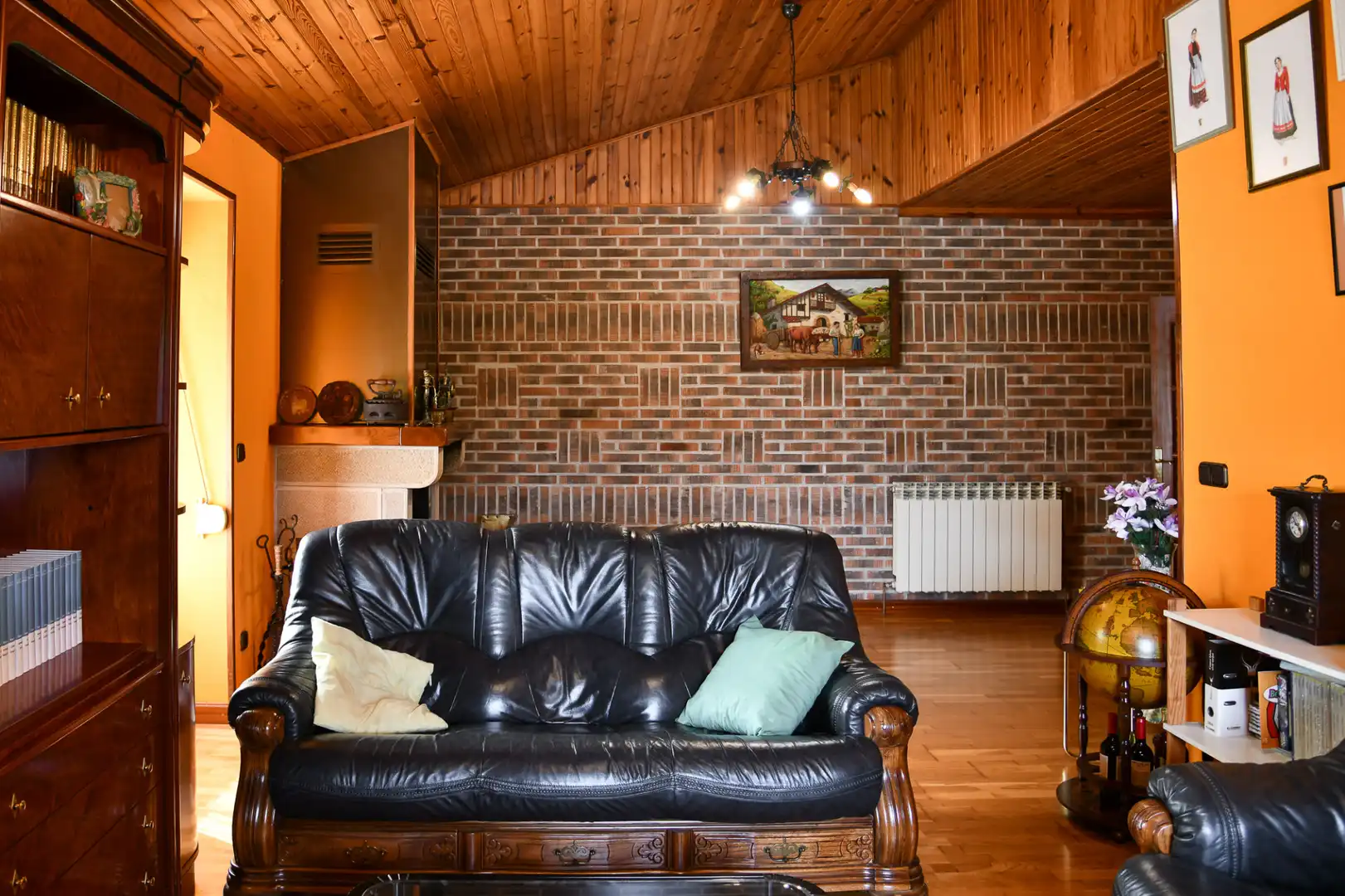 Sala de estar de Casa o chalet en venta en Asparrena con Calefacción, Jardín privado y Terraza