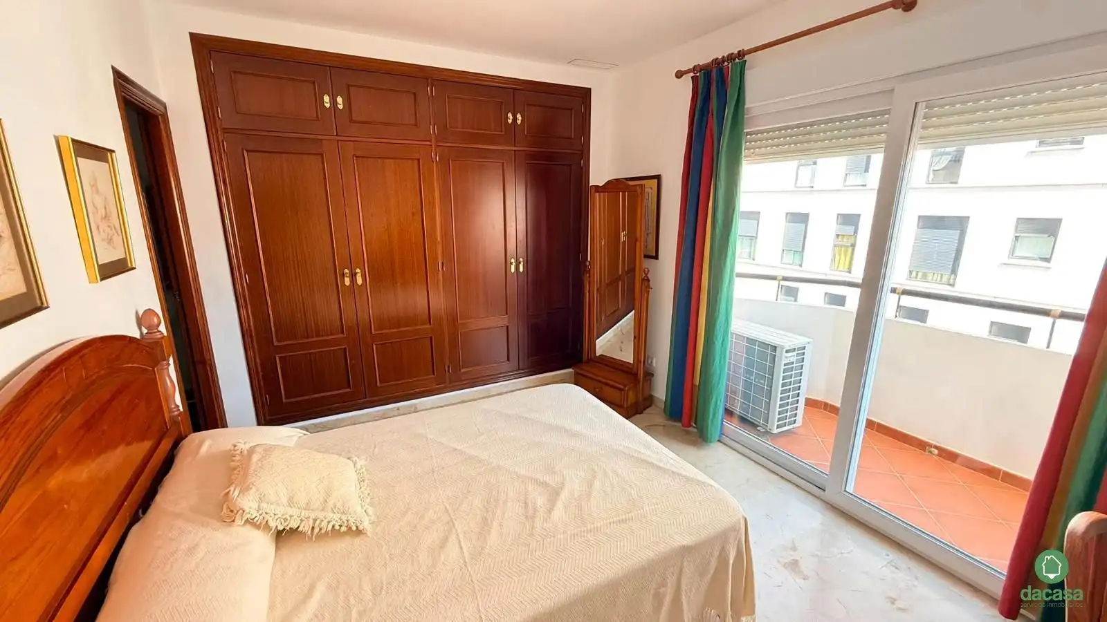 Bedroom of Flat for sale in Huelva  with Air Conditioner, Heating and Terrace