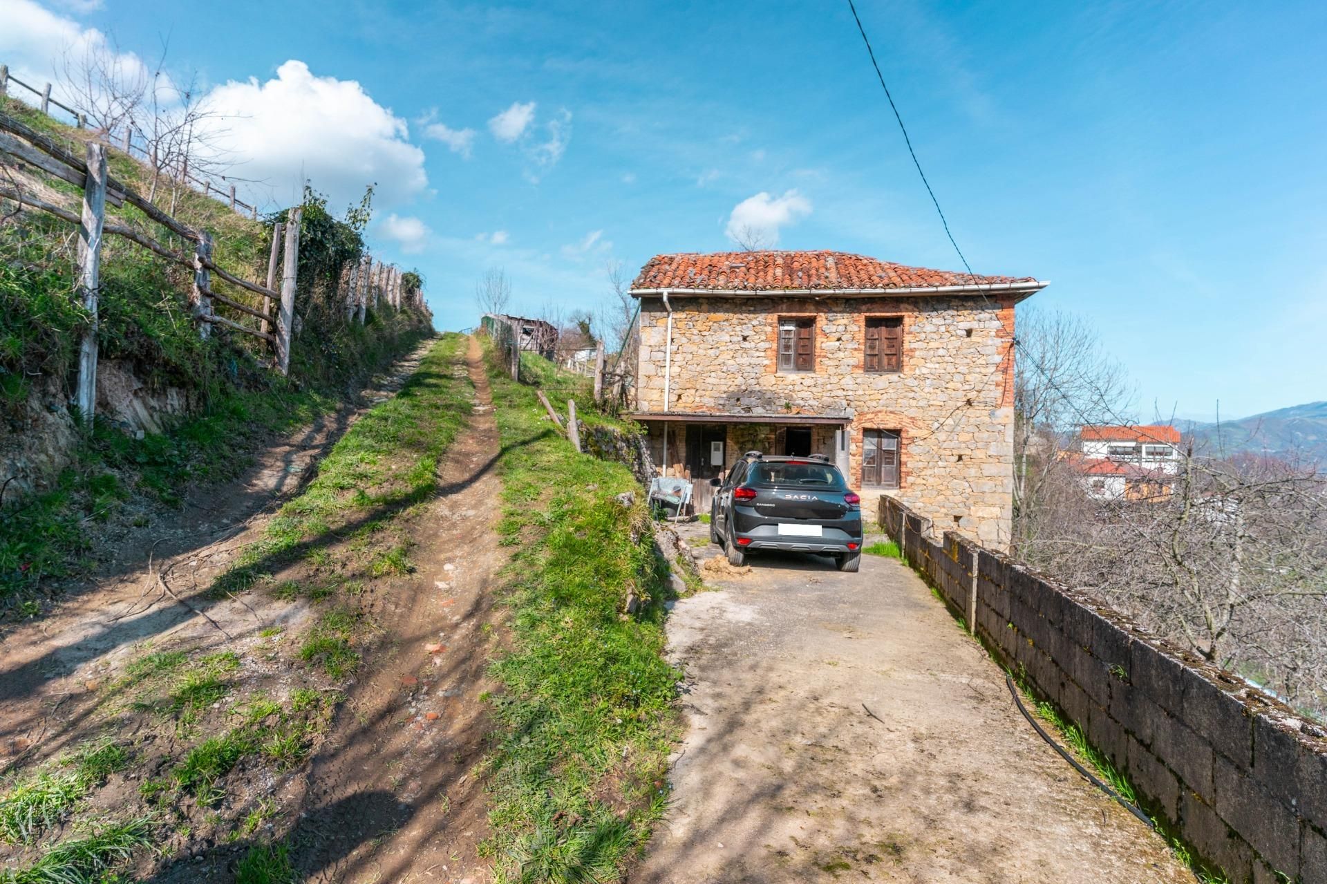 Exterior view of House or chalet for sale in Laviana  with Terrace
