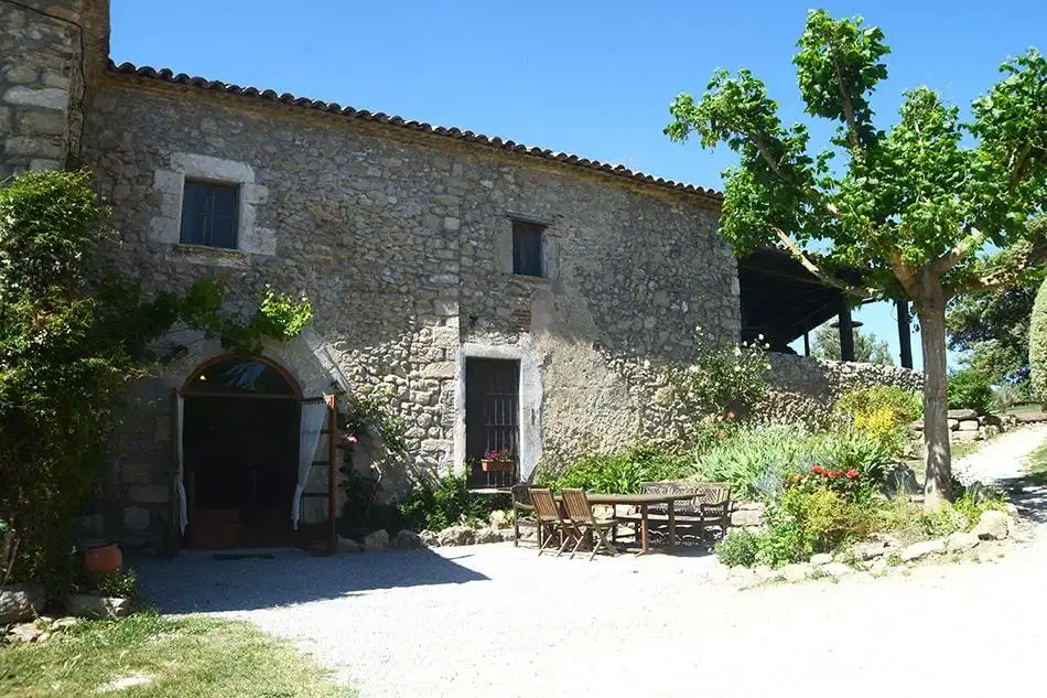 Vista exterior de Finca rústica en venta en Sant Sadurní d'Anoia con Aire acondicionado, Jardín privado y Terraza