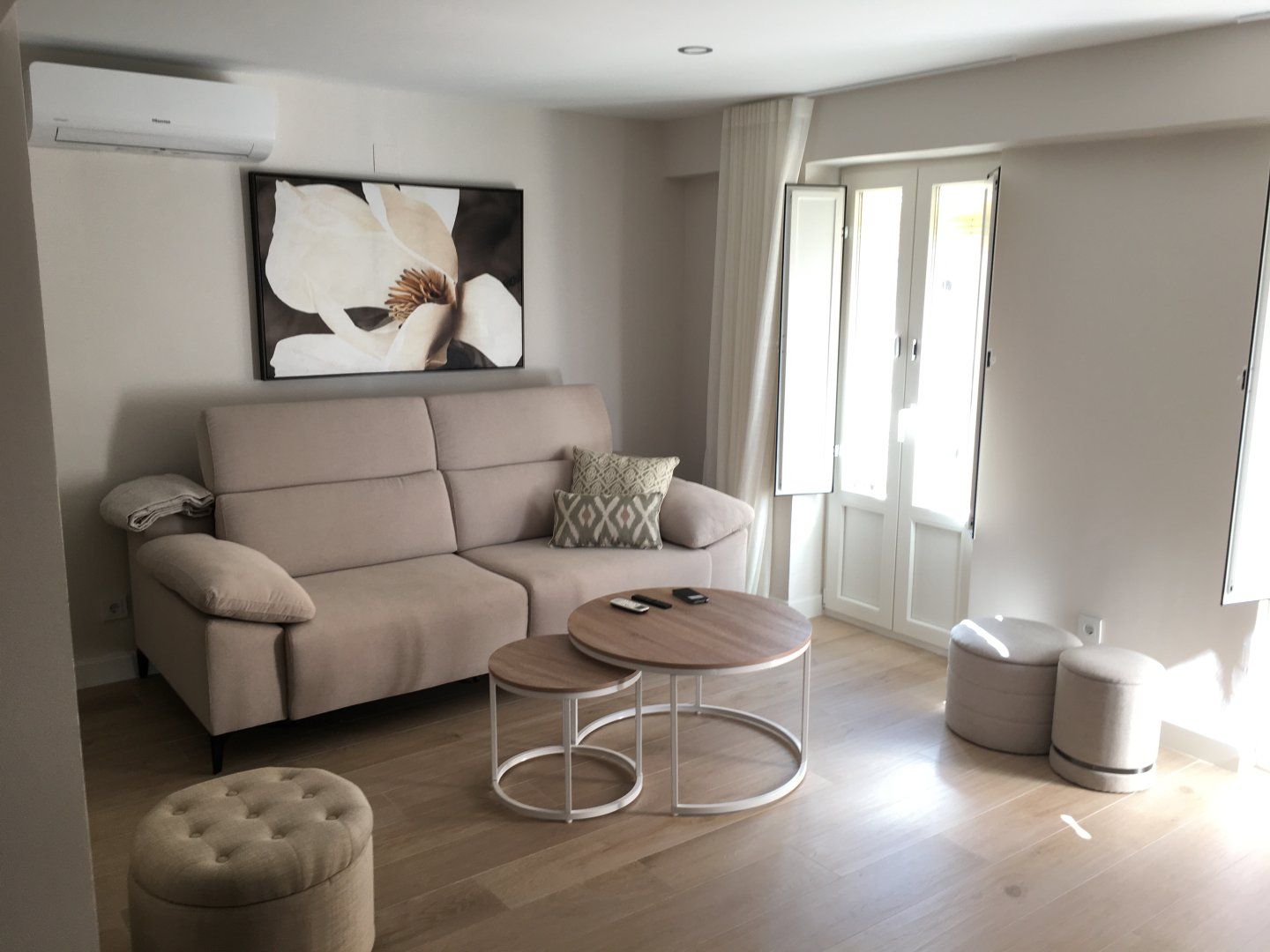 Sala de estar de Piso de alquiler en Almuñécar con Aire acondicionado, Terraza y Amueblado
