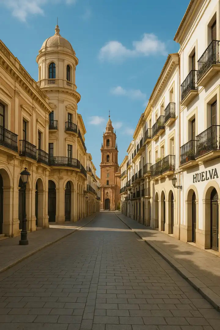 Vista exterior de Edificio en venta en Galaroza