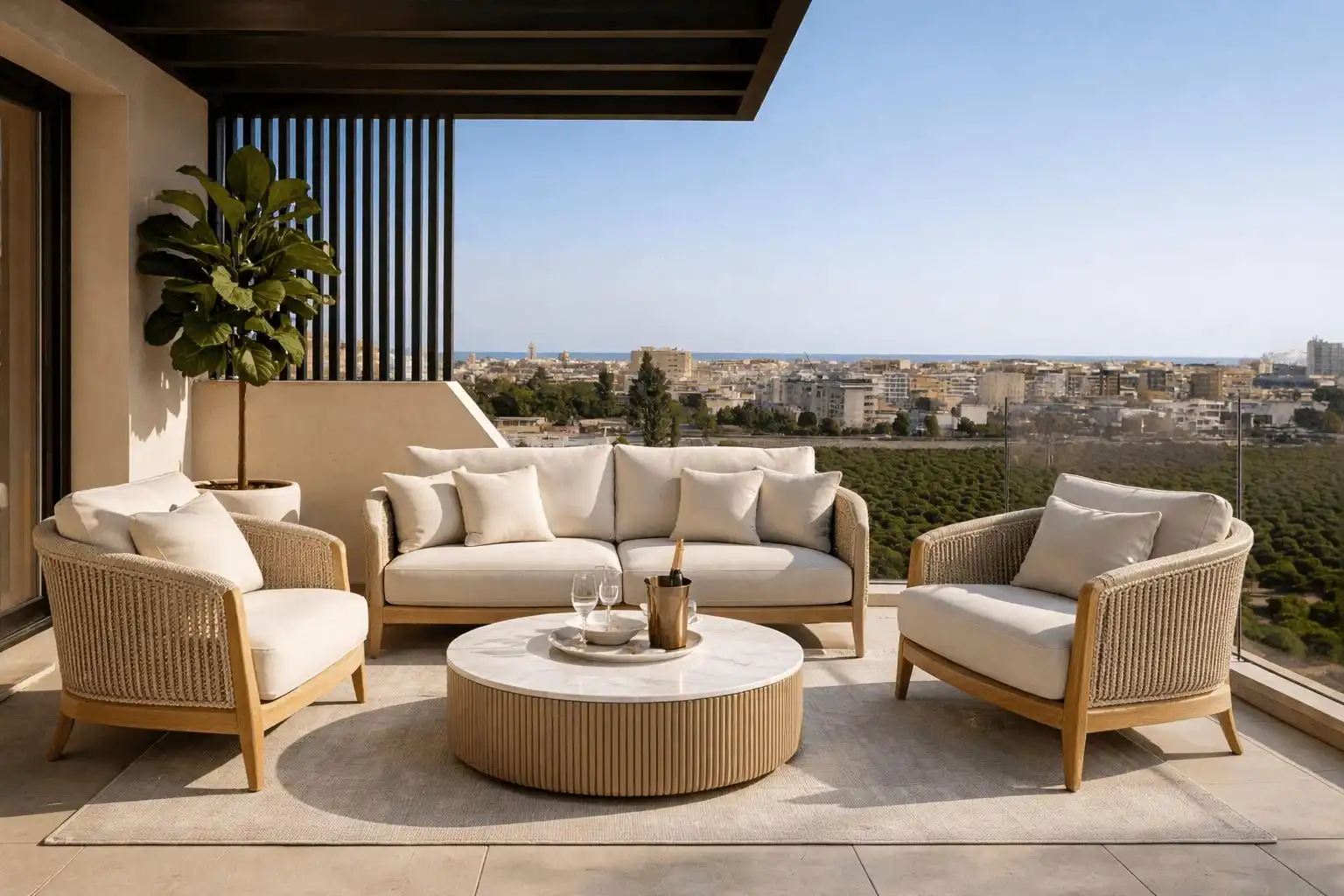 Terrace of Detached homes for sale in Massamagrell  with Air Conditioner, Heating and Terrace