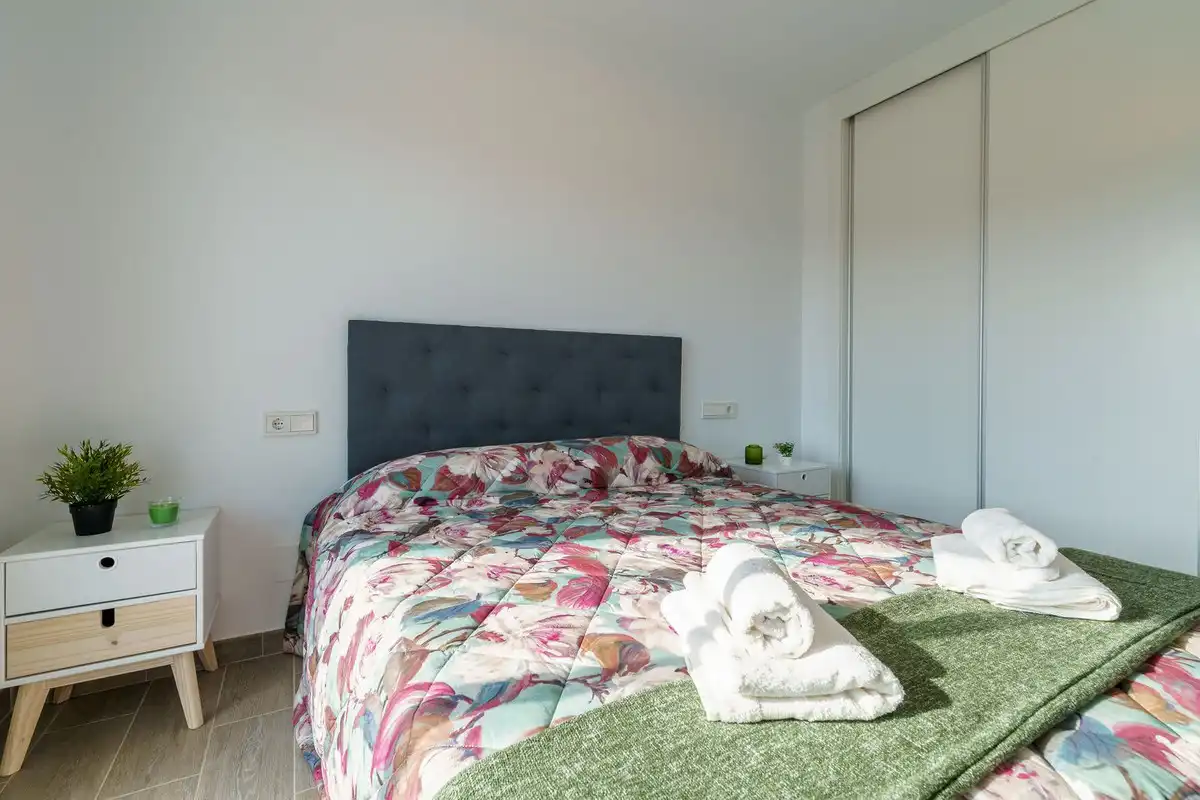 Bedroom of Apartments for sale in Mijas  with Air Conditioner, Terrace and Furnished