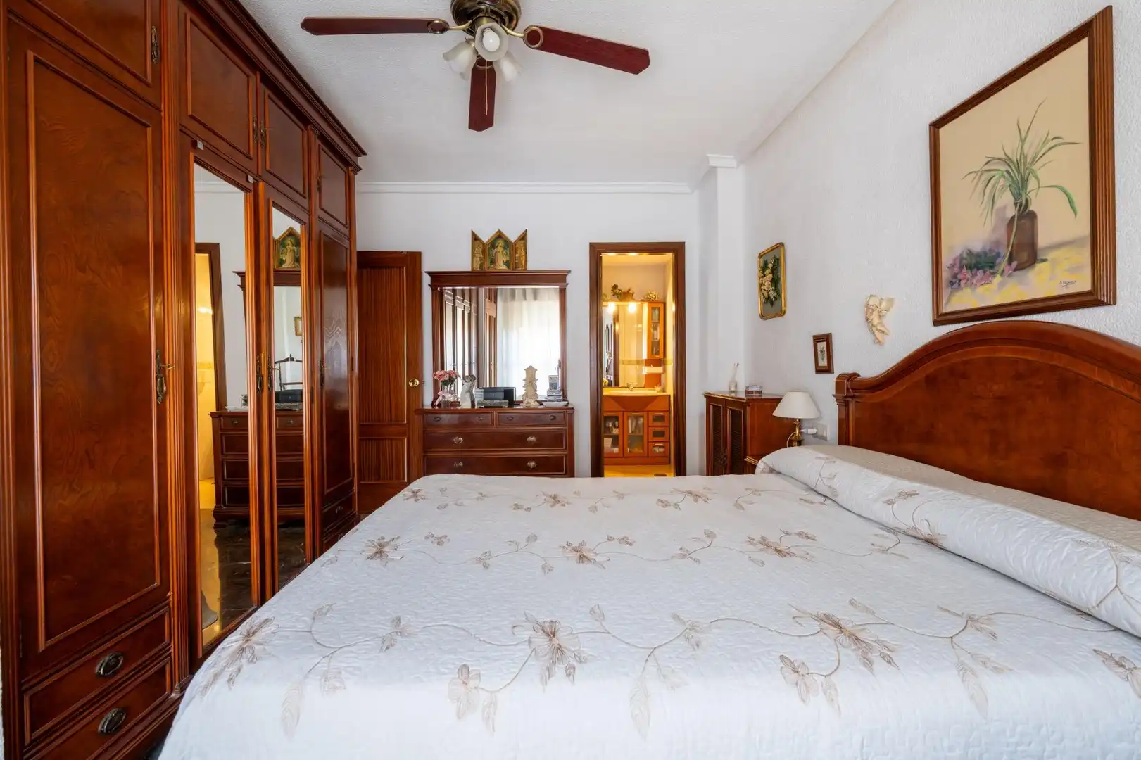 Bedroom of Flat for sale in Almería  with Air Conditioner, Storage room and Balcony