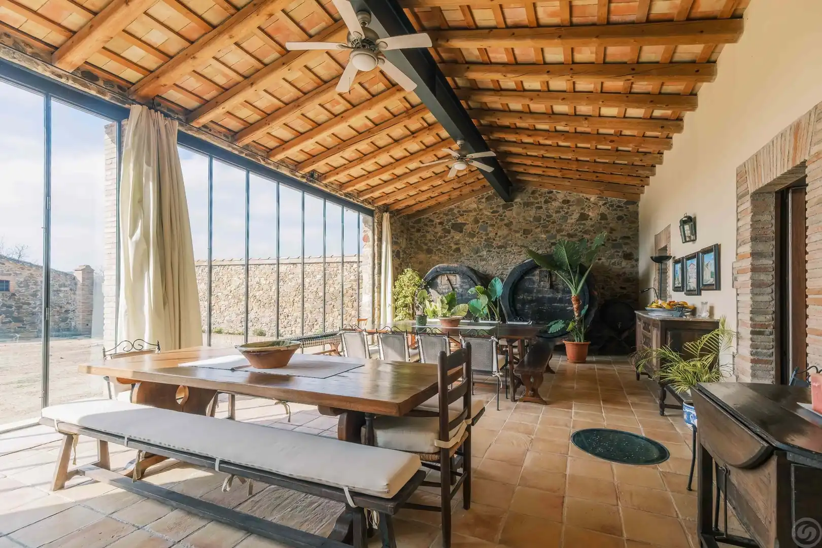 Terraza de Casa o chalet en venta en Llagostera con Calefacción, Terraza y Trastero