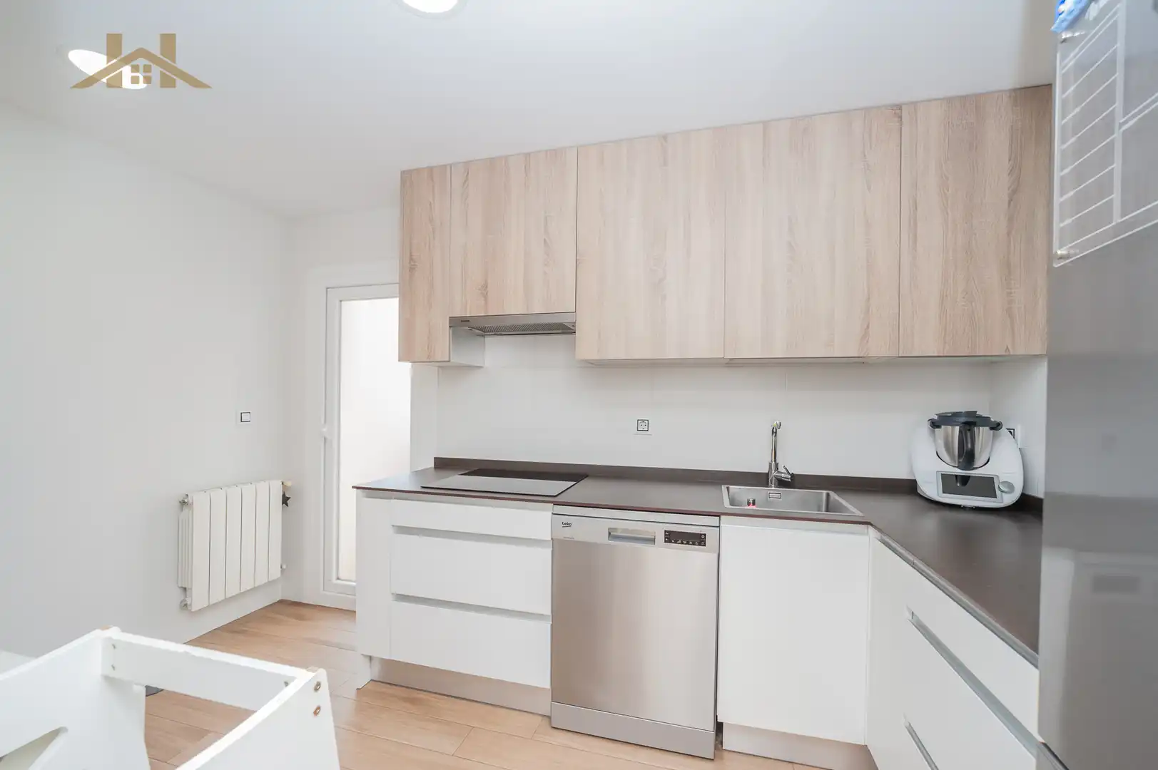 Kitchen of Flat for sale in Alcorcón  with Air Conditioner, Heating and Terrace