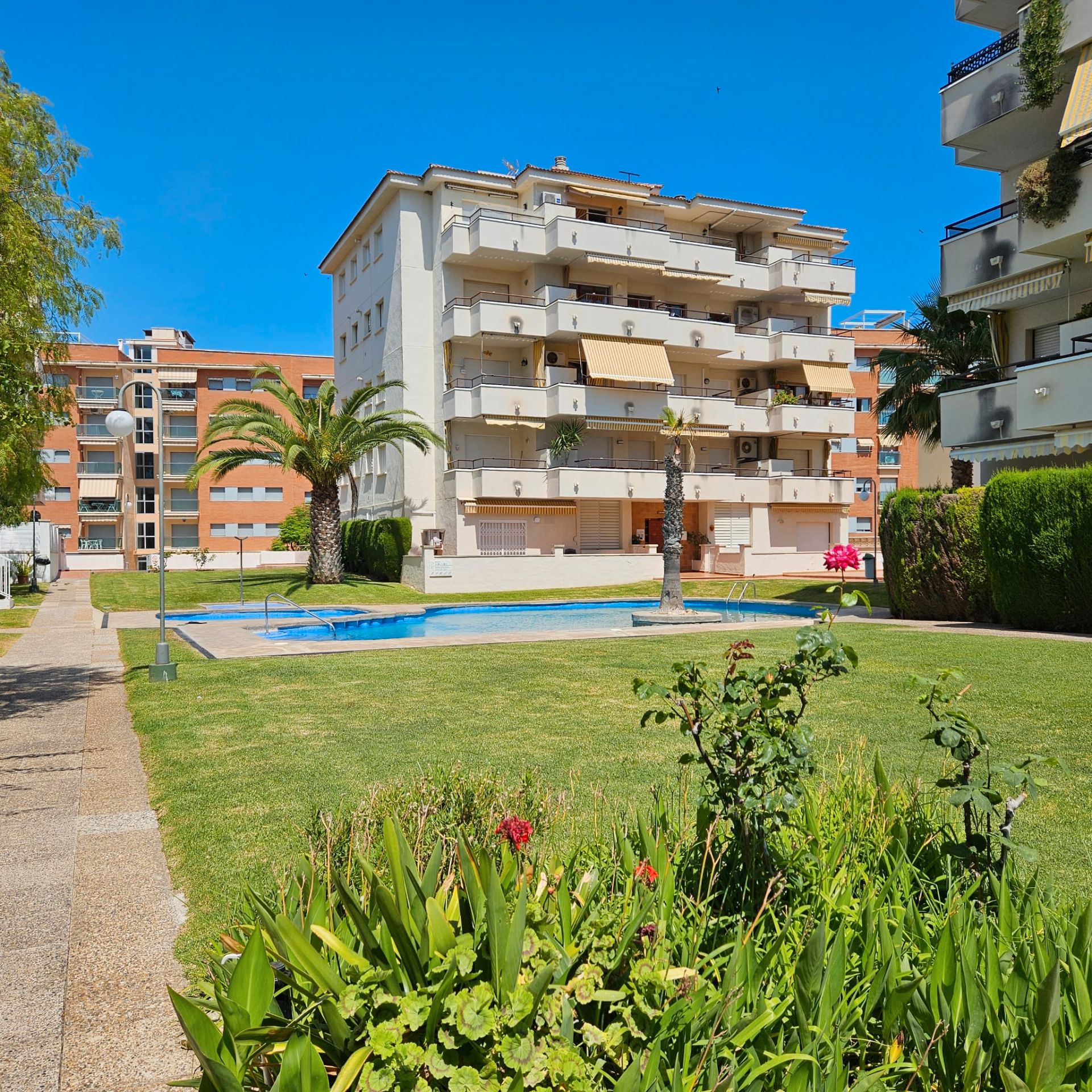 Exterior view of Flat for sale in Calafell  with Air Conditioner, Heating and Storage room