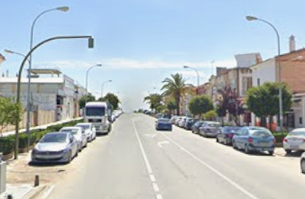 Vista exterior de Casa adosada en venda en Almonte amb Traster