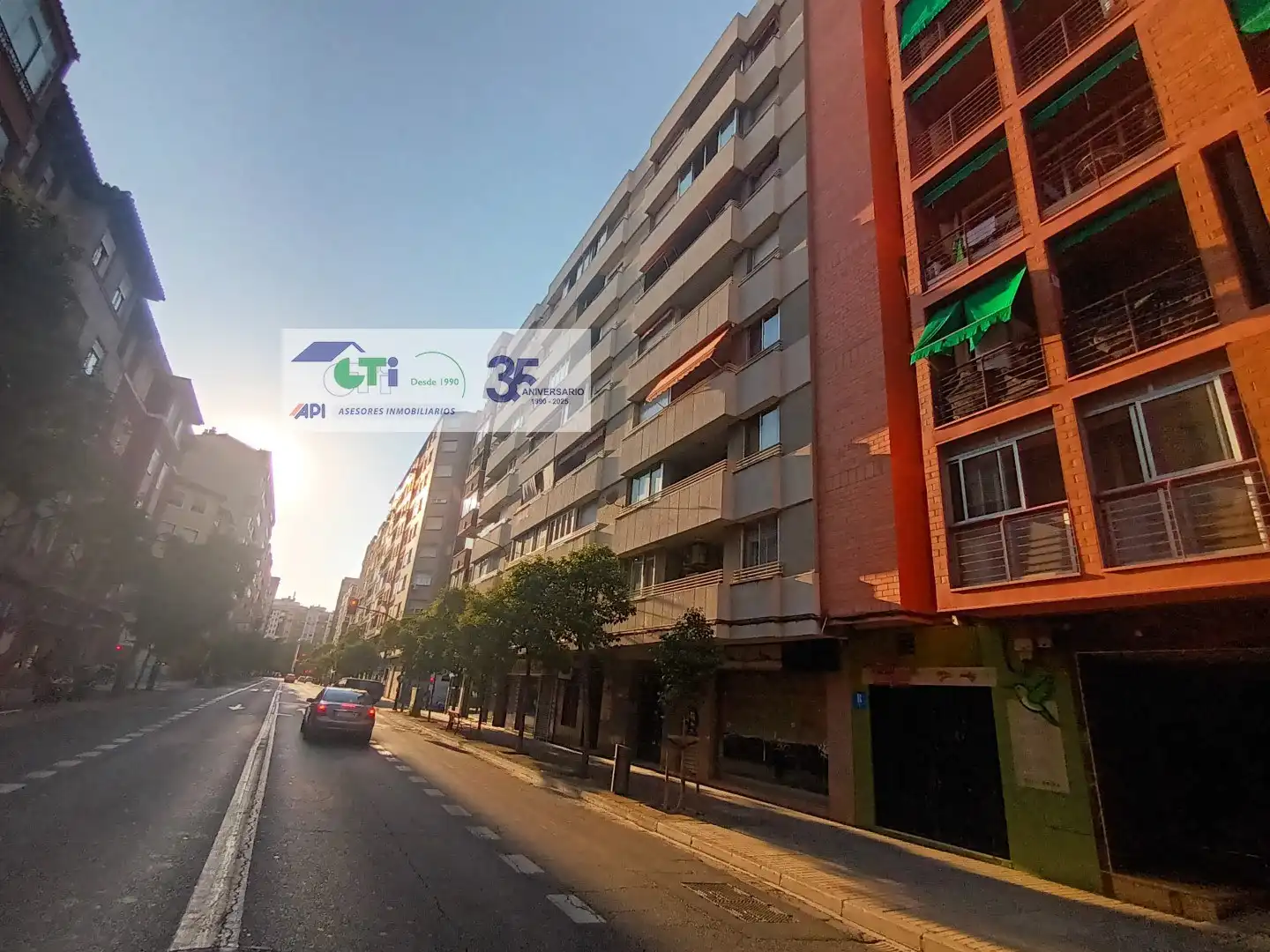 Vista exterior de Piso en venta en Zaragoza