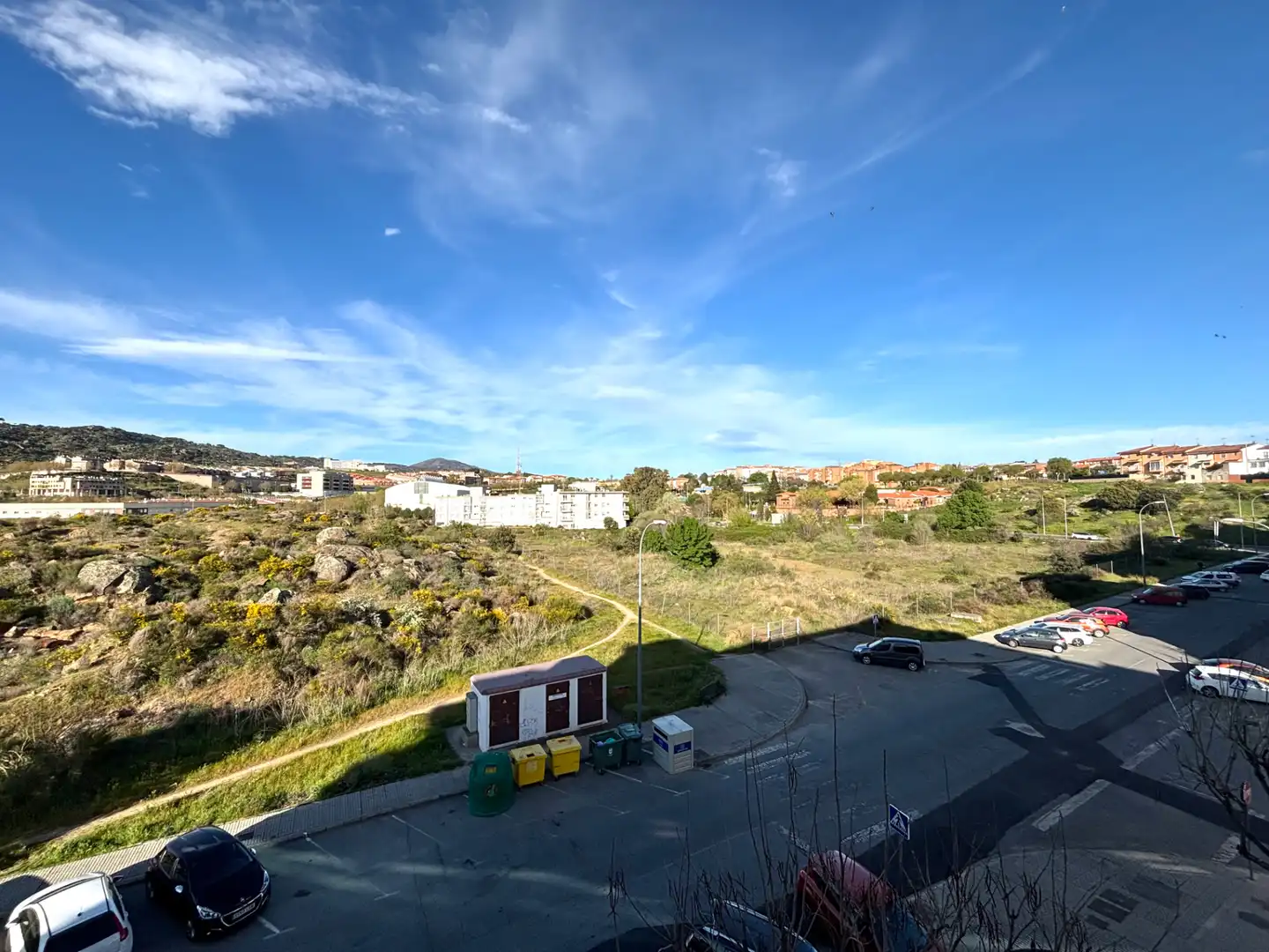 Vista exterior de Apartamento en venta en Plasencia con Calefacción, Jardín privado y Parquet