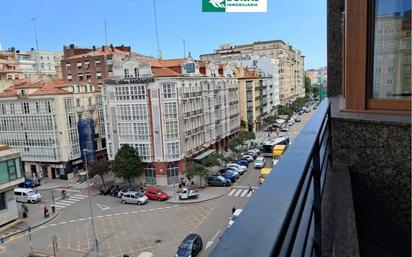 Exterior view of Flat for sale in Santander  with Heating, Parquet flooring and Balcony