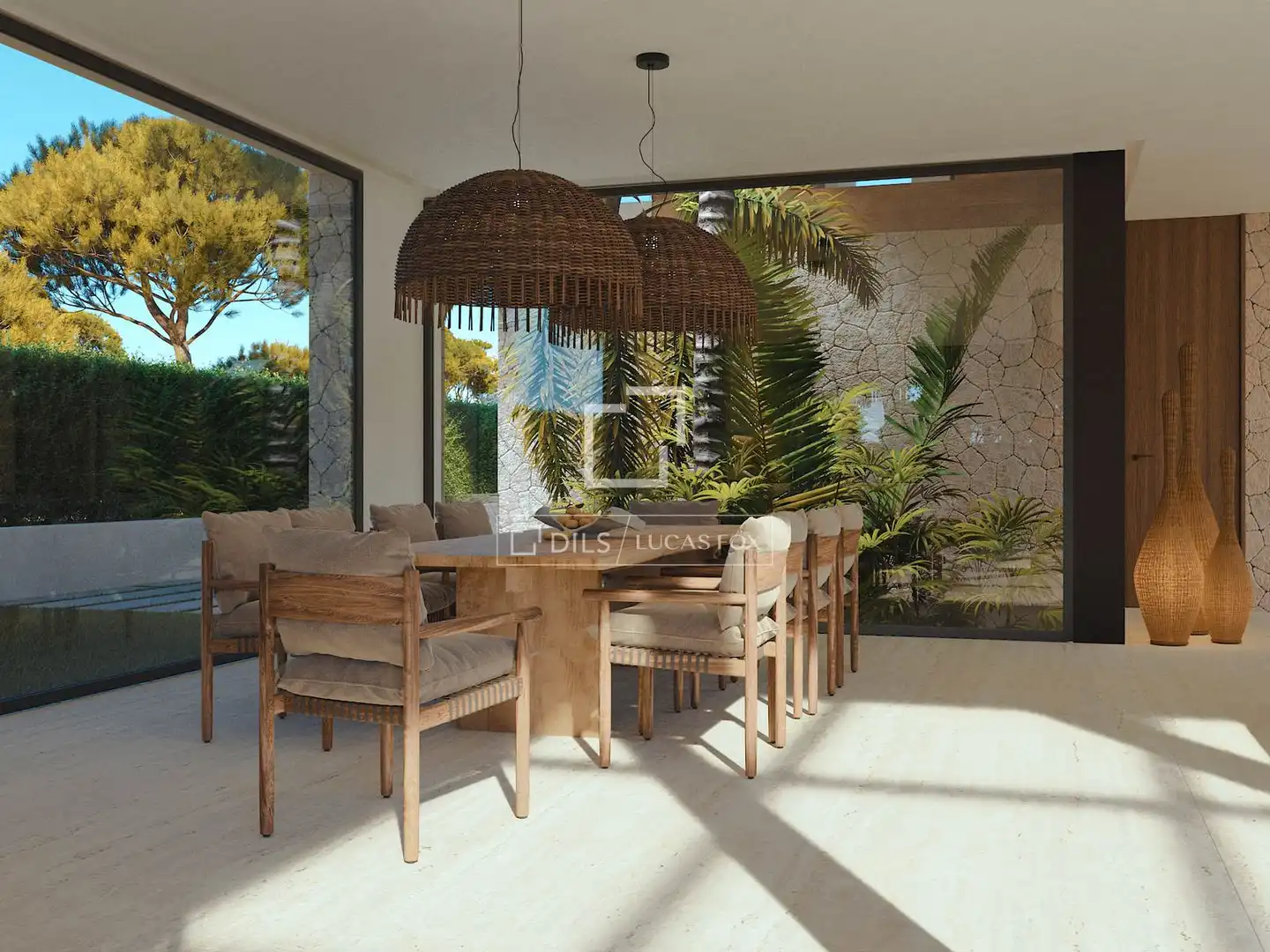 Comedor de Casa o chalet en venta en Santa Eulària des Riu con Aire acondicionado, Calefacción y Trastero