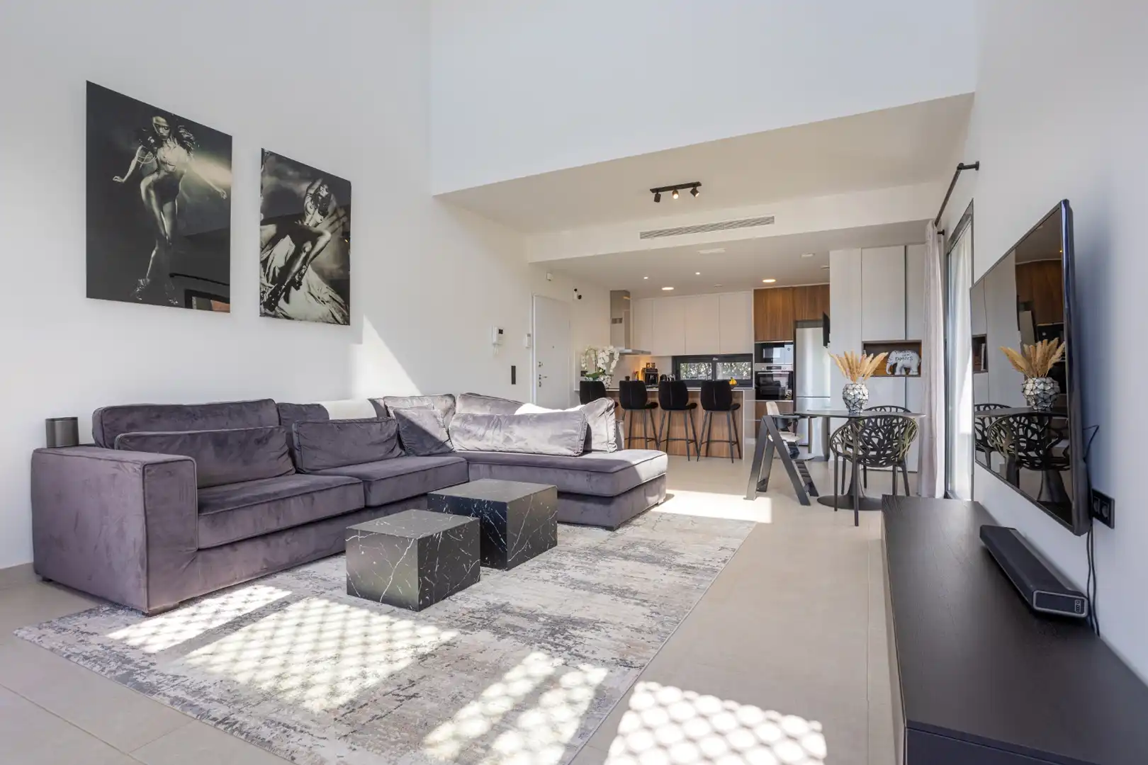 Sala de estar de Casa o chalet en venta en Rojales con Aire acondicionado, Jardín privado y Terraza