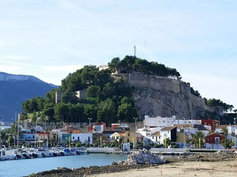 Vista exterior de Apartamento en venta en Dénia con Aire acondicionado, Jardín privado y Terraza