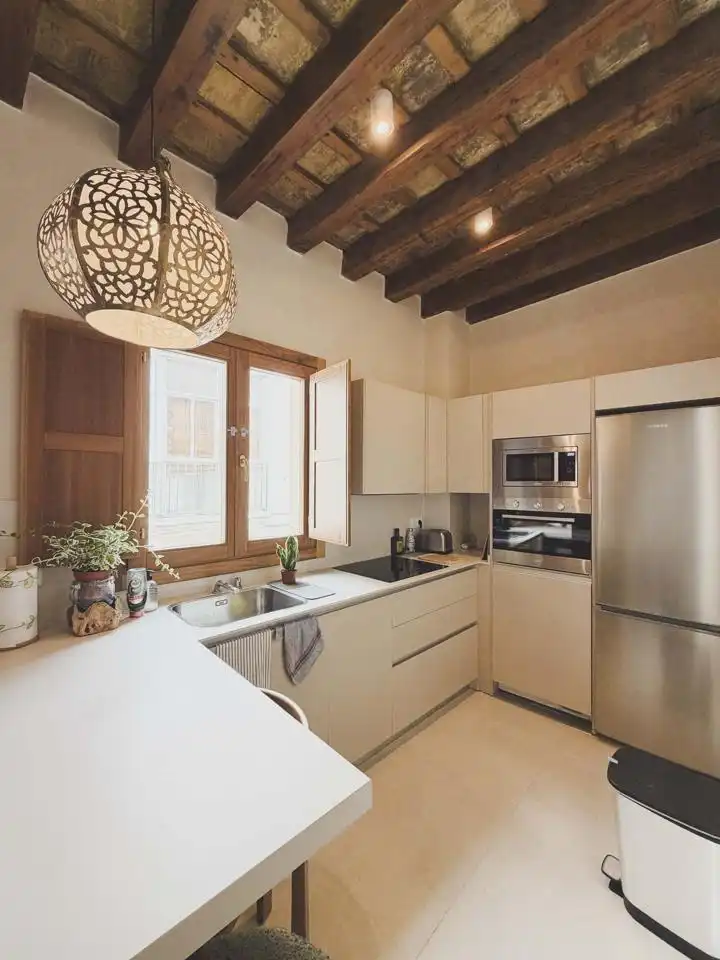 Cocina de Ático en venta en Cádiz con Aire acondicionado, Calefacción y Terraza