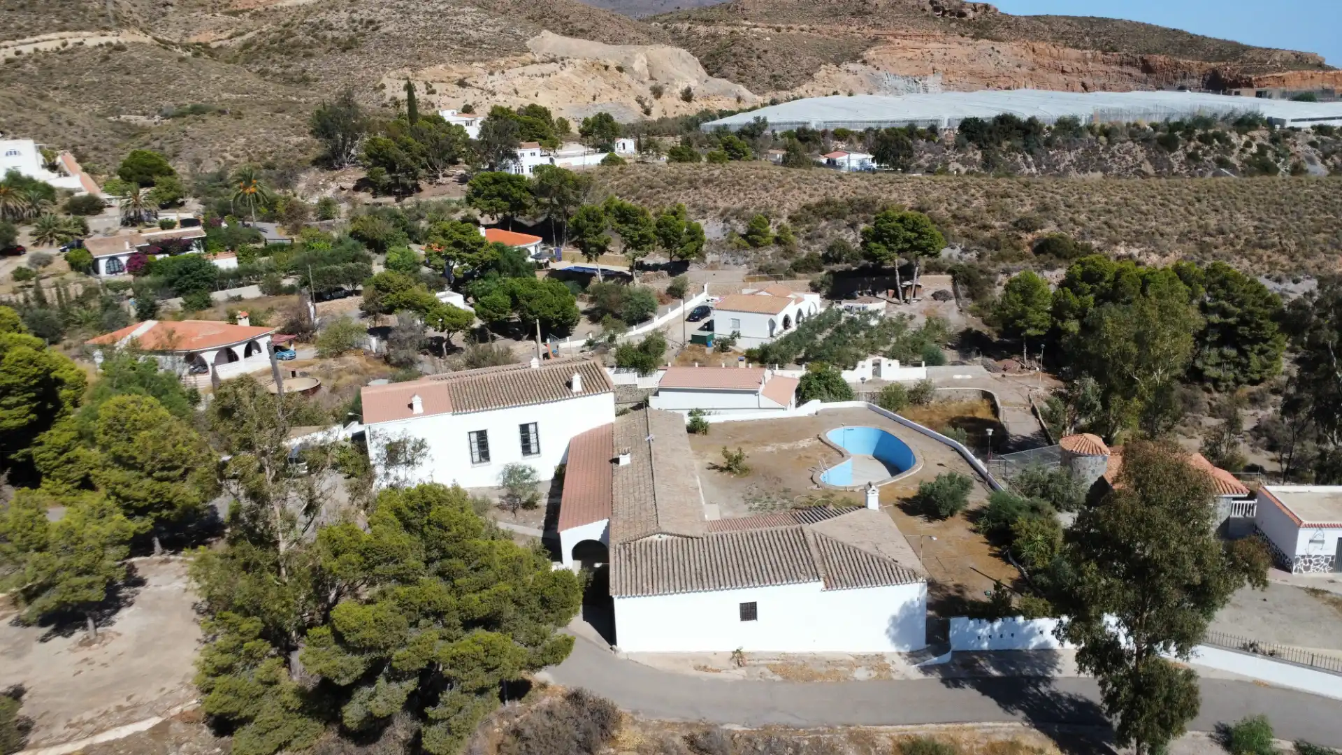 Exterior view of Houses for sale in Adra  with Private garden, Terrace and Swimming Pool