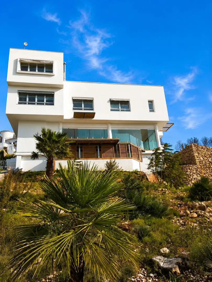 Vista exterior de Casa o chalet en venta en Gandia con Calefacción, Jardín privado y Terraza
