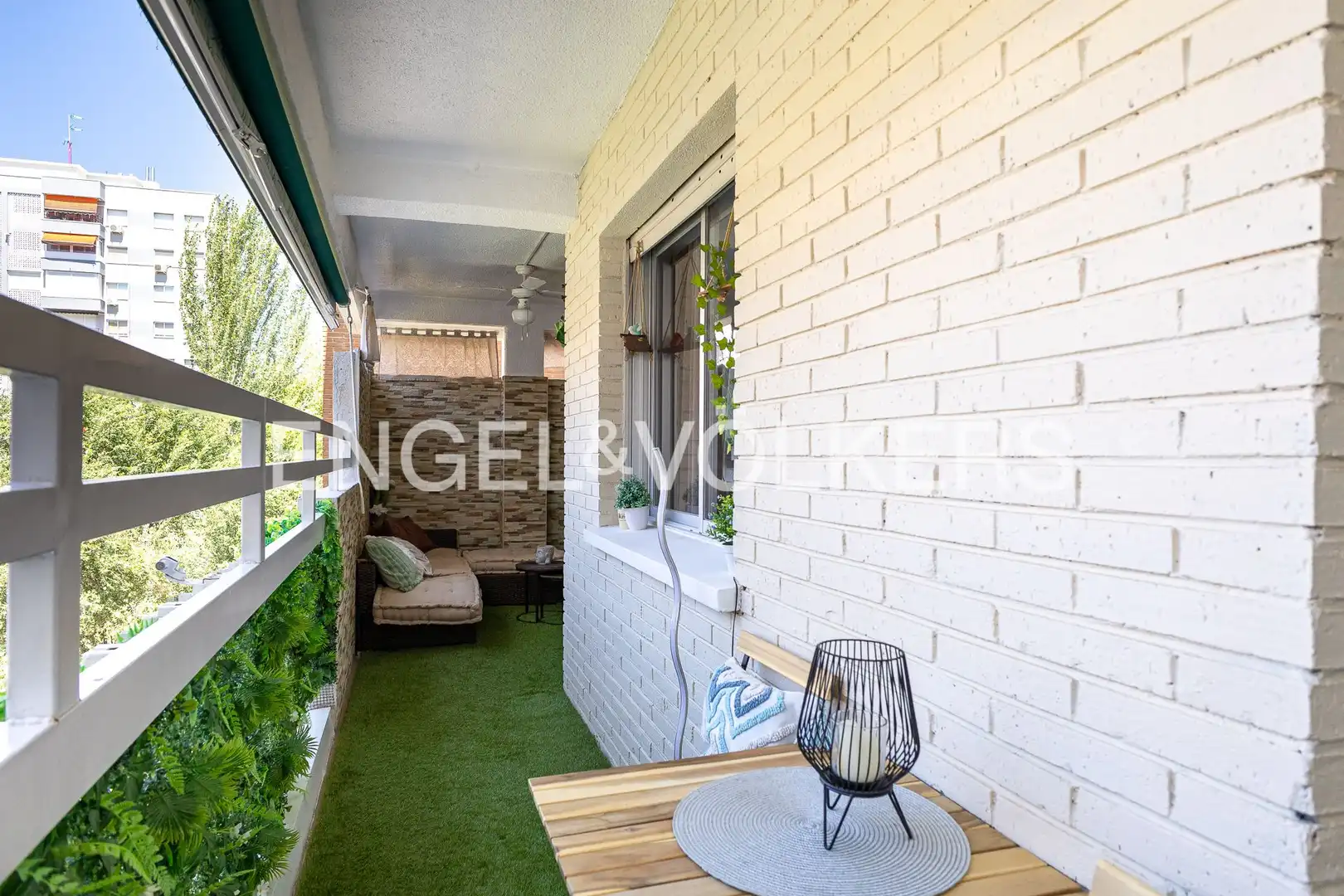Terrasse von Wohnung zum Verkauf in Móstoles mit Klimaanlage, Heizung und Terrasse