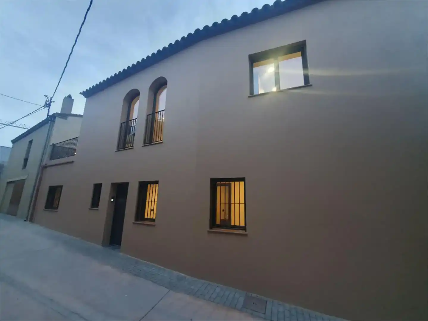 Vista exterior de Casa adosada en venda en Gualta amb Aire condicionat, Traster i Piscina